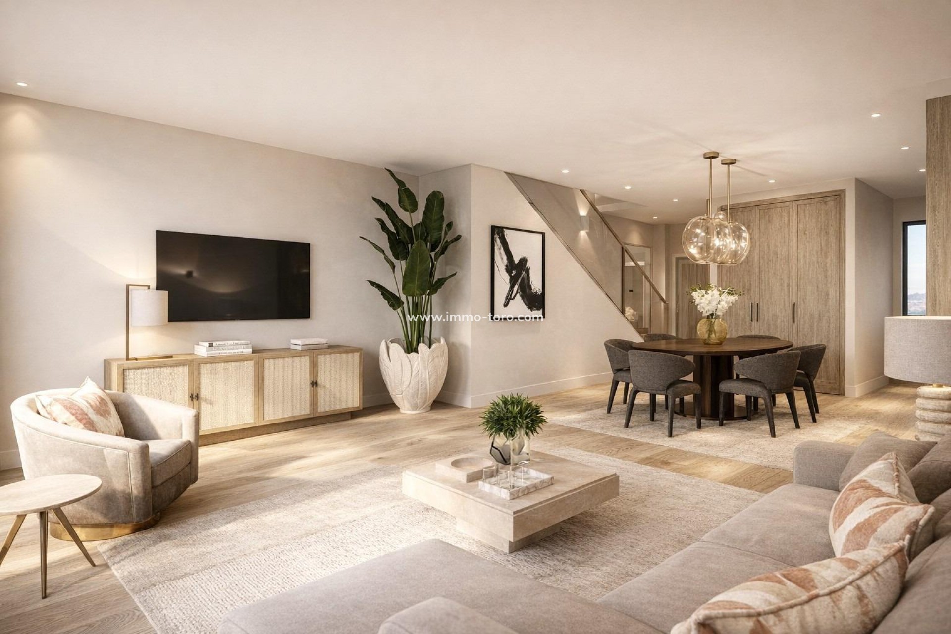 Nouvelle construction - Maison jumelée - Monda - Guaro