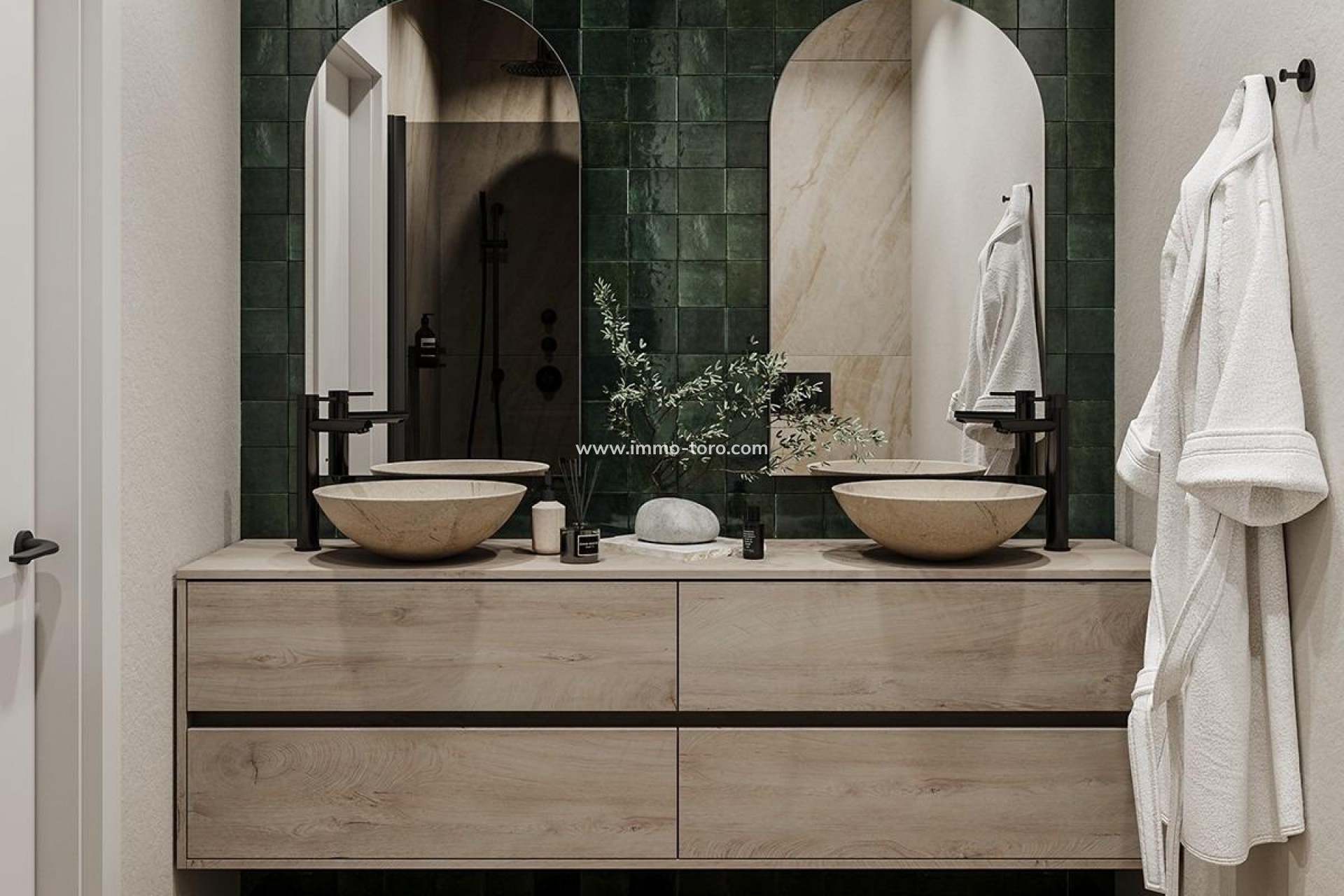 Nouvelle construction - Maison jumelée - Monda - Guaro