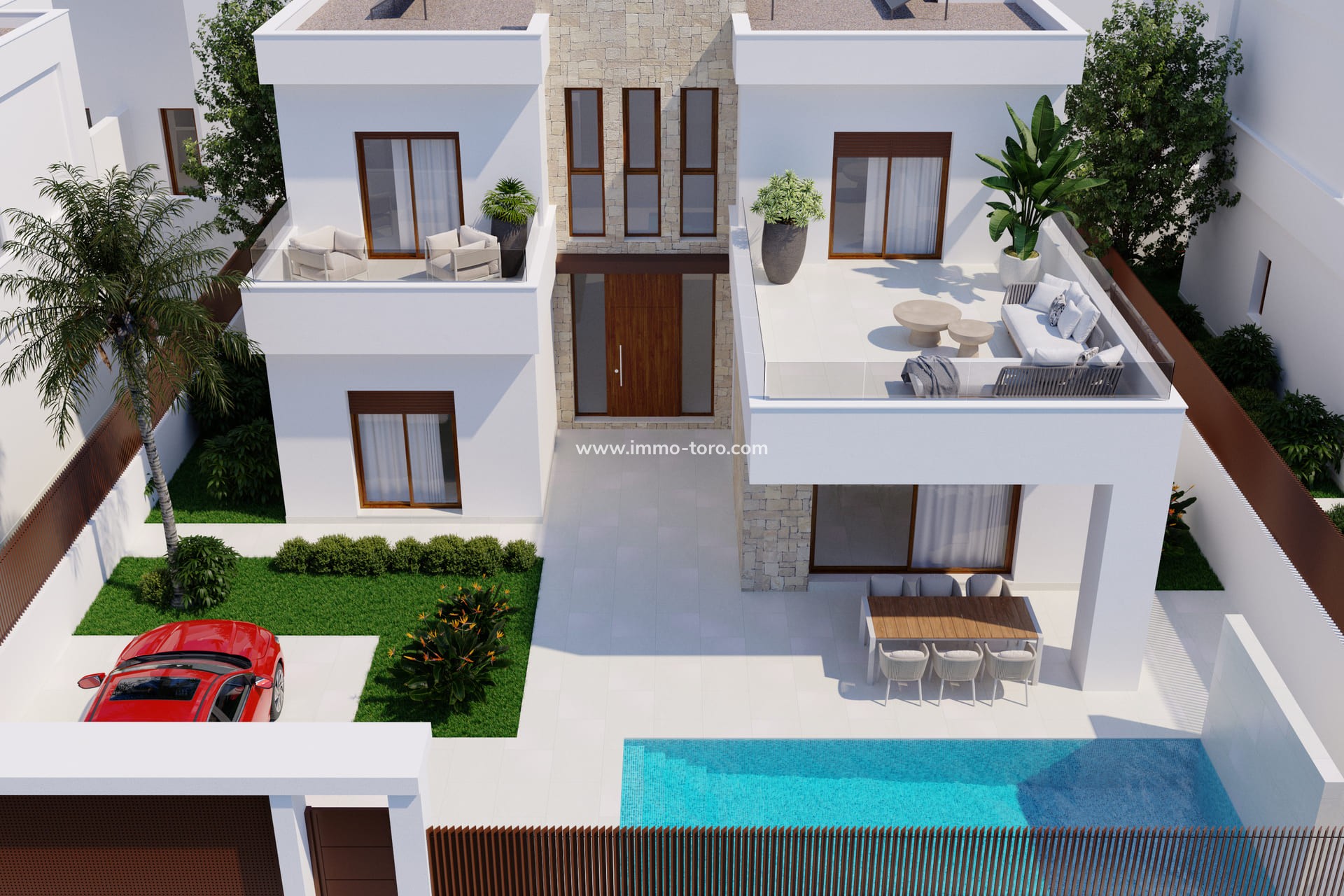 Nouvelle construction - Maison jumelée - Orihuela Costa