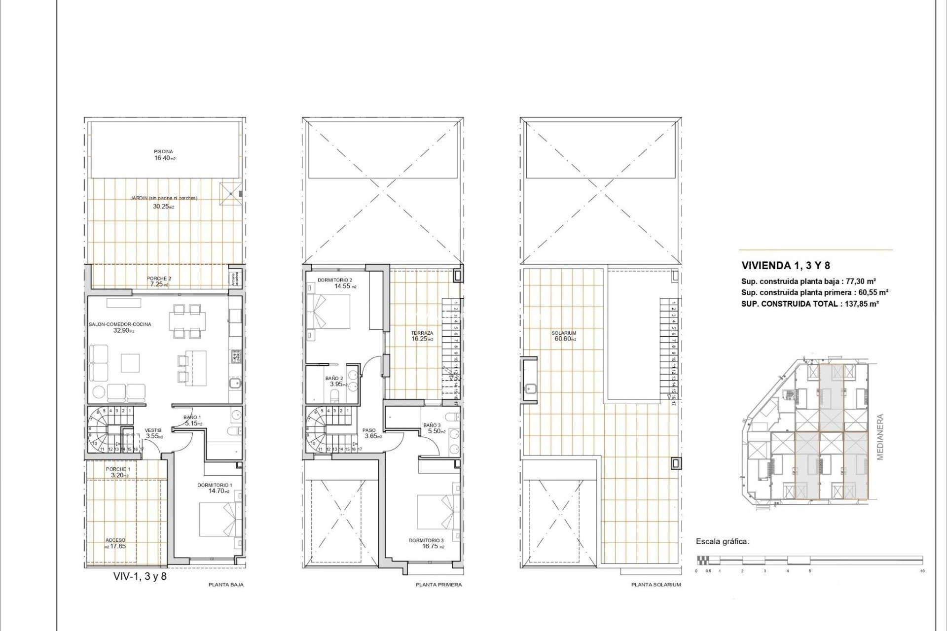 Nouvelle construction - Maison jumelée - San Javier - pueblo