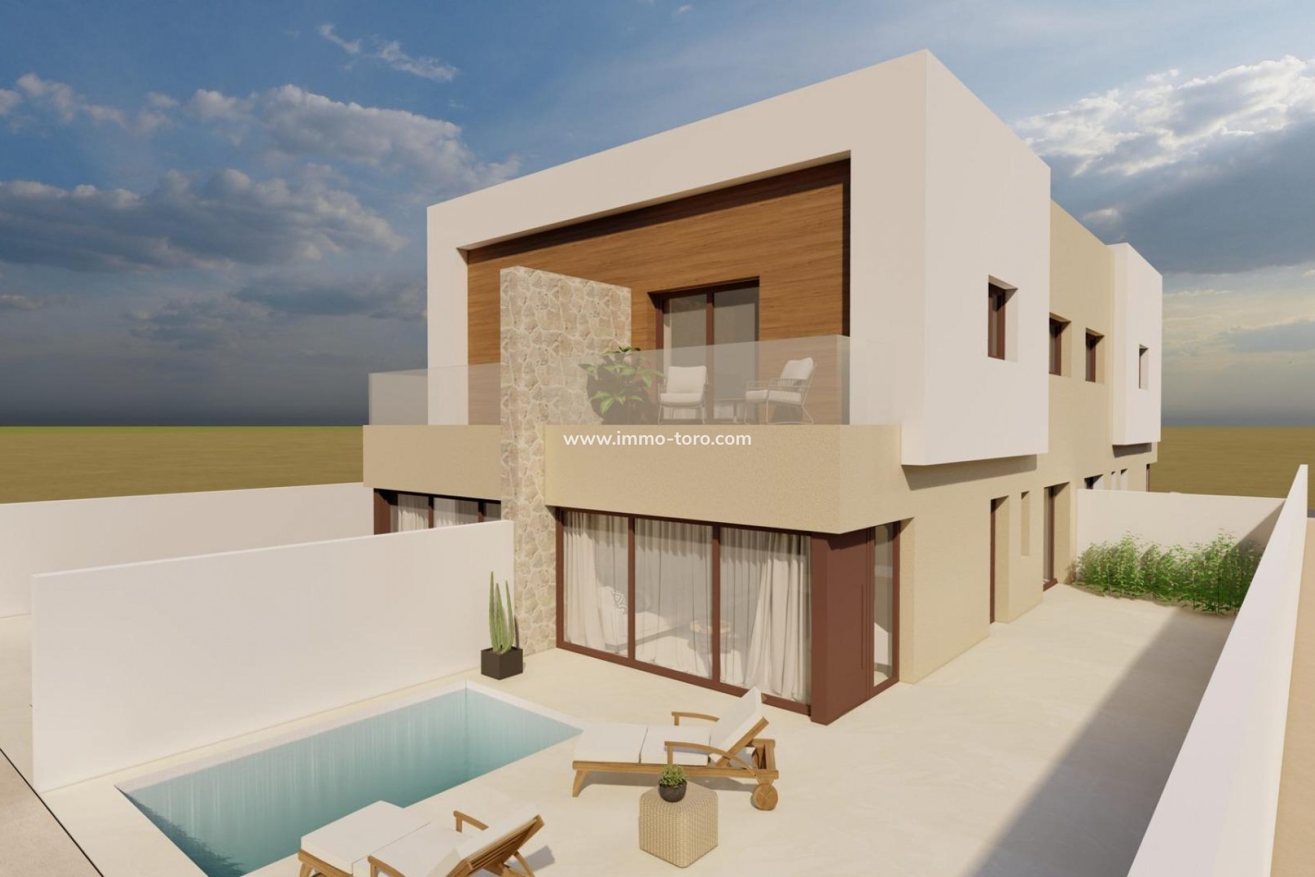 Nouvelle construction - Maison jumelée - San Javier - Santiago De La Ribera