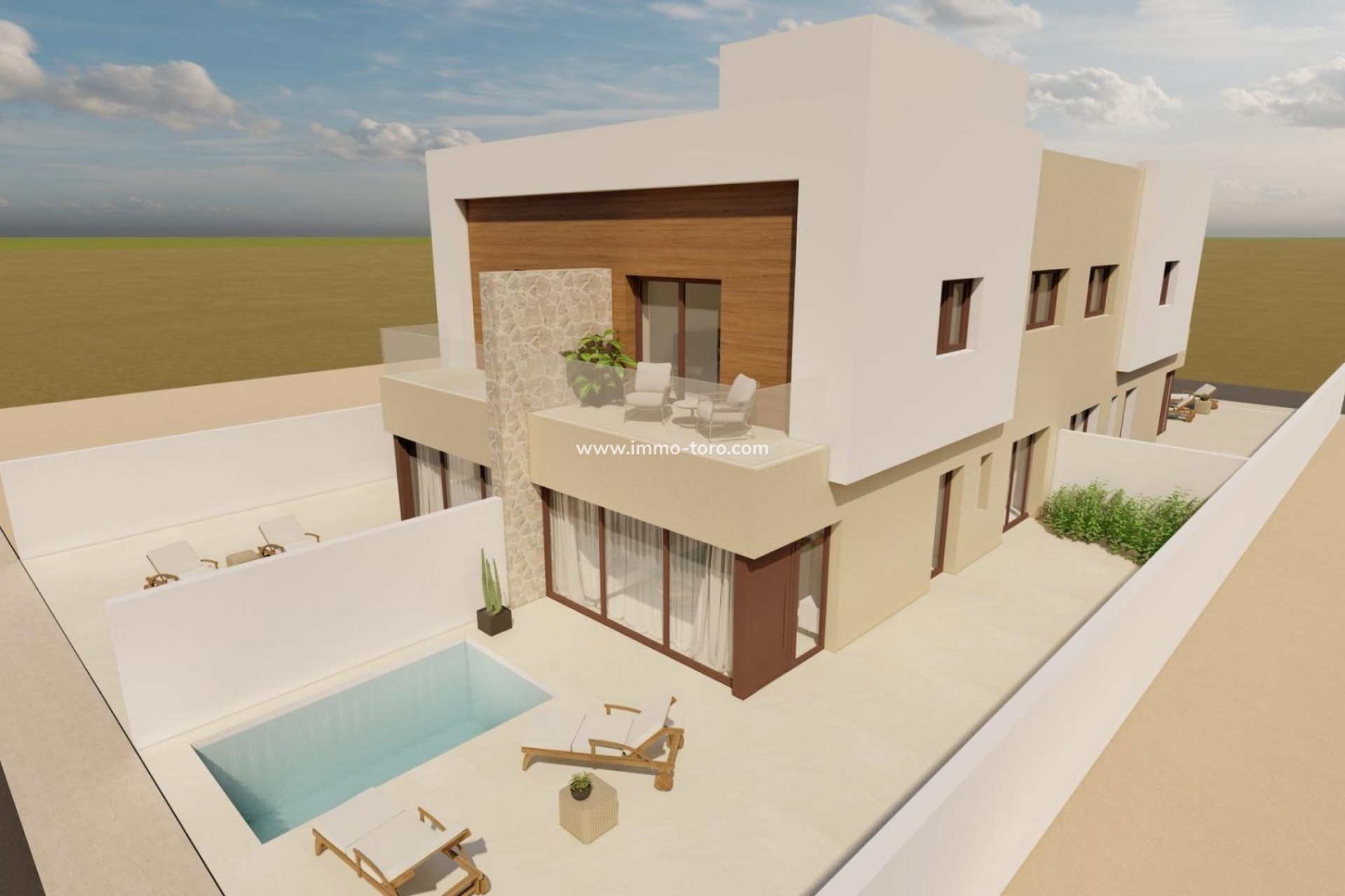 Nouvelle construction - Maison jumelée - San Javier - Santiago De La Ribera