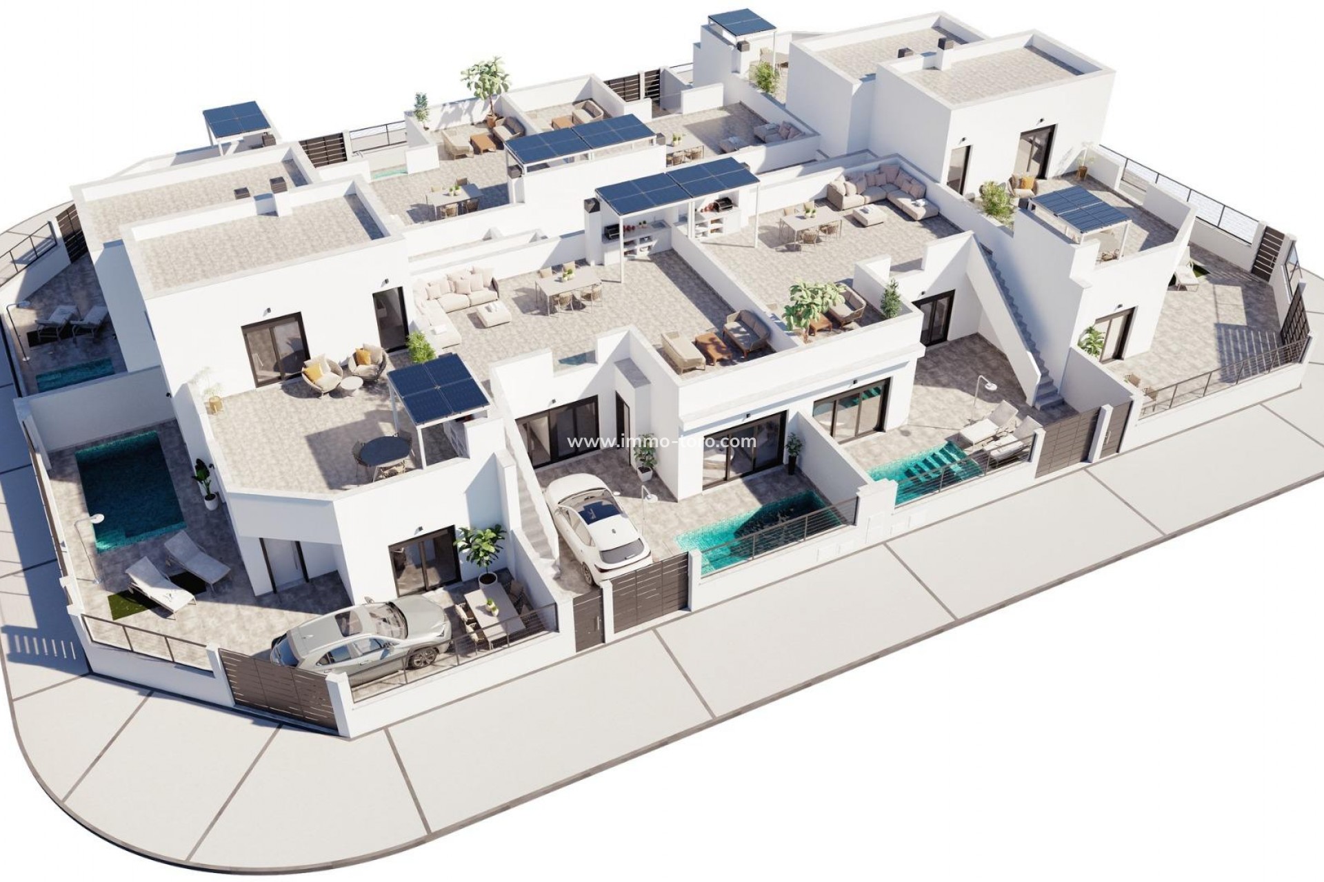 Nouvelle construction - Maison jumelée - Torre Pacheco - El Alba