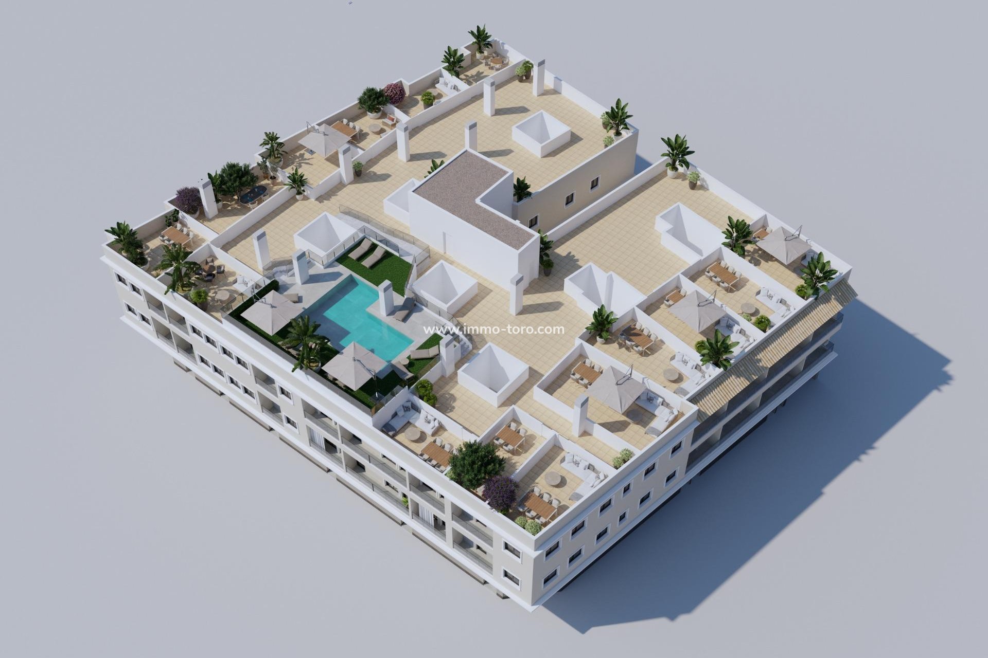 Nouvelle construction - Penthouse - Algorfa