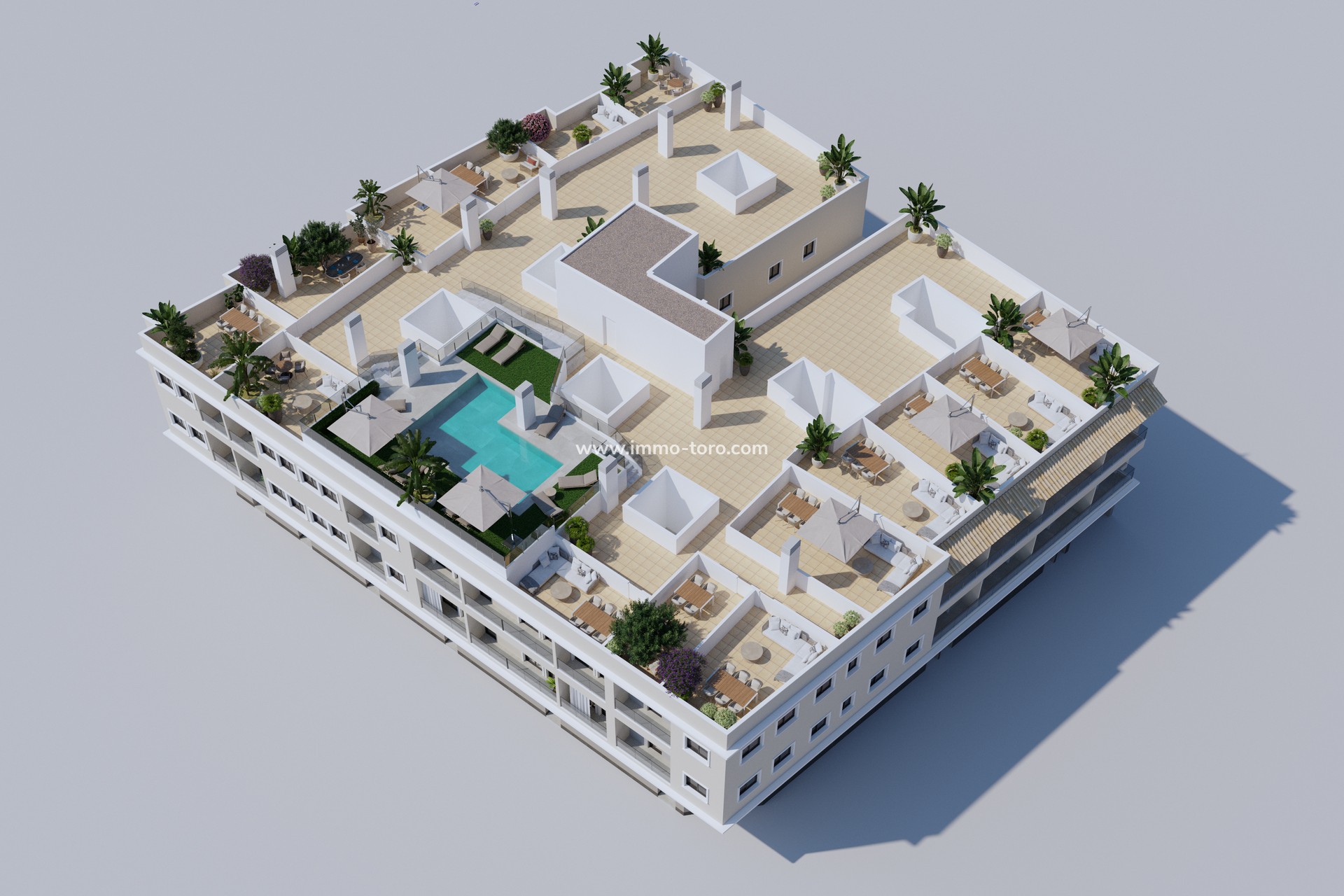 Nouvelle construction - Penthouse - Algorfa