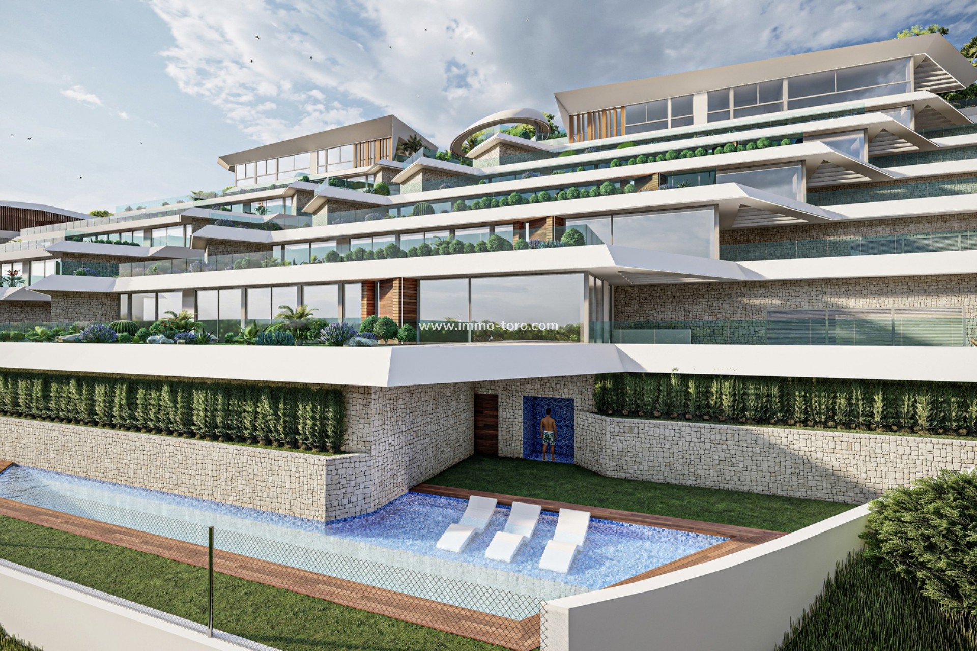 Nouvelle construction - Penthouse - Altea - Mascarat