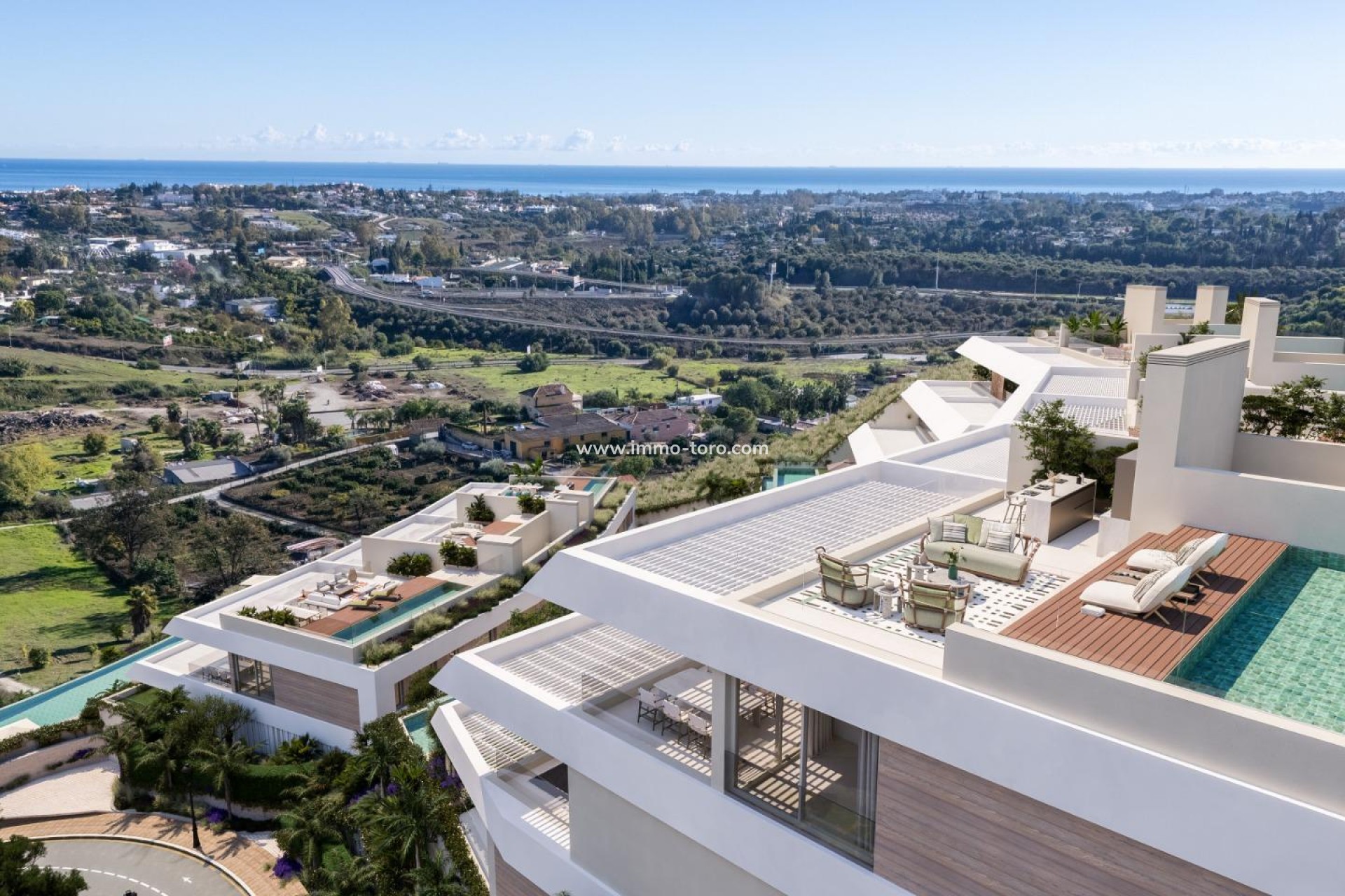 Nouvelle construction - Penthouse - Benahavis - Urb. Puerto del Almendro