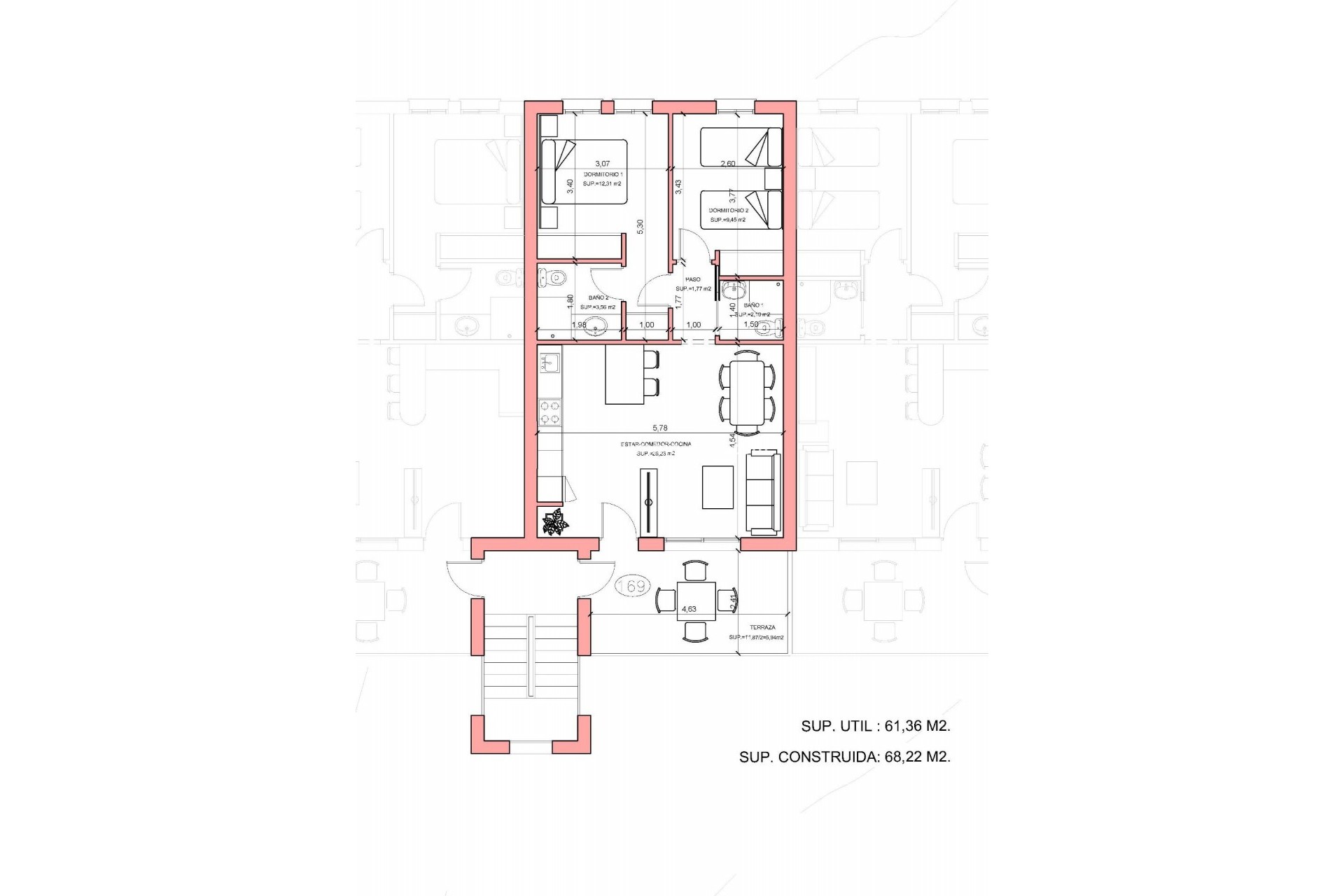 Nouvelle construction - Penthouse - Fuente Álamo - La Pinilla
