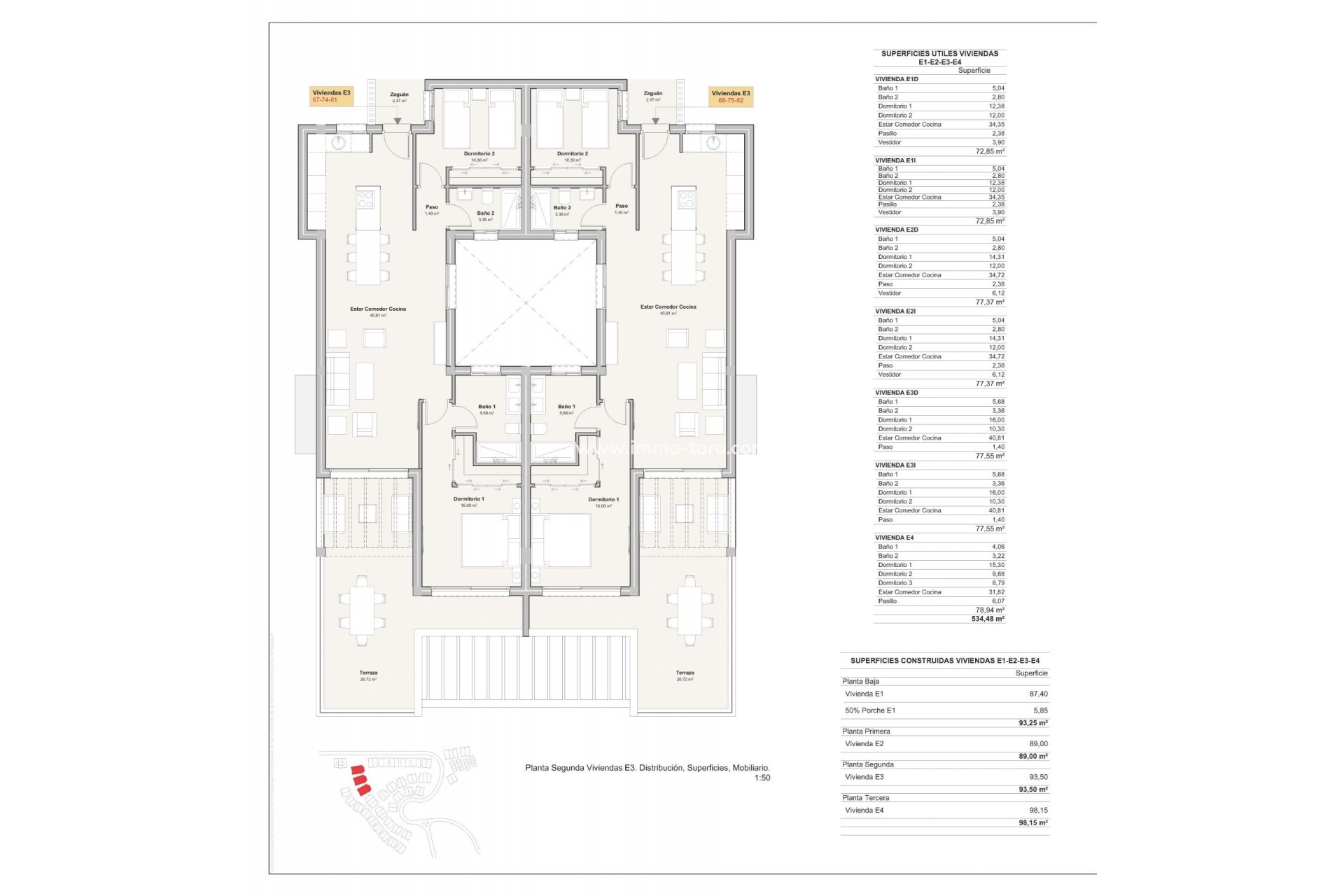 Nouvelle construction - Penthouse - Mojacar - Playa De Macenas