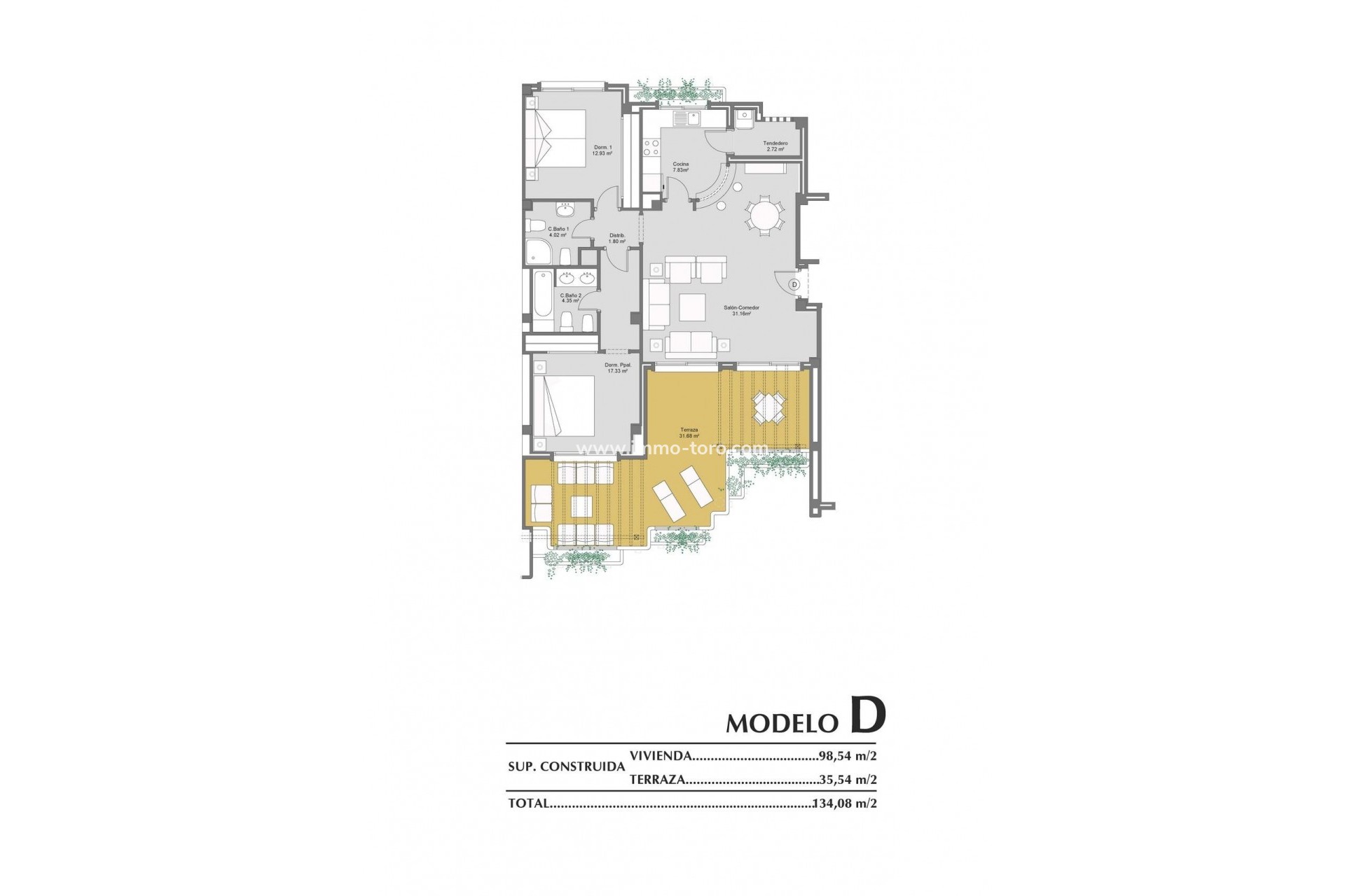 Nouvelle construction - Penthouse - Orihuela Costa - Lomas de Campoamor