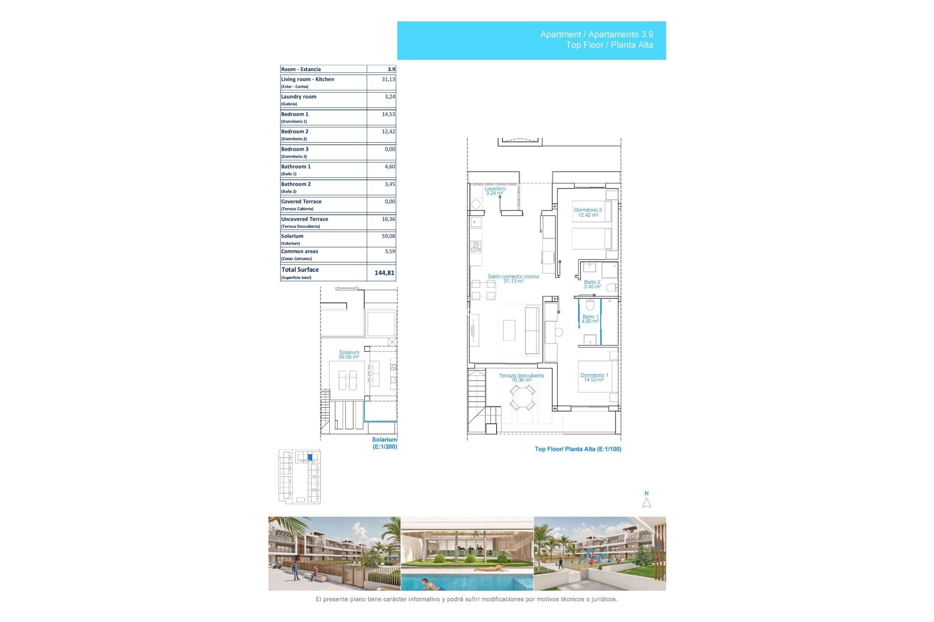 Nouvelle construction - Penthouse - Pilar de la Horadada - Playa de las Higuericas