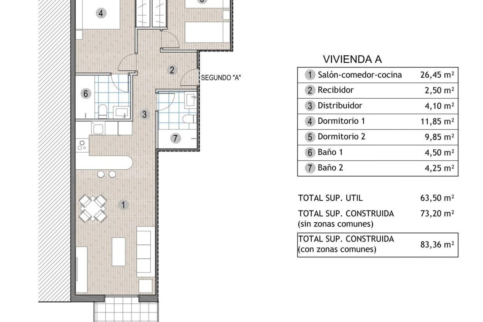 Nouvelle construction - Penthouse - Puerto de Mazarron - Playa del Puerto