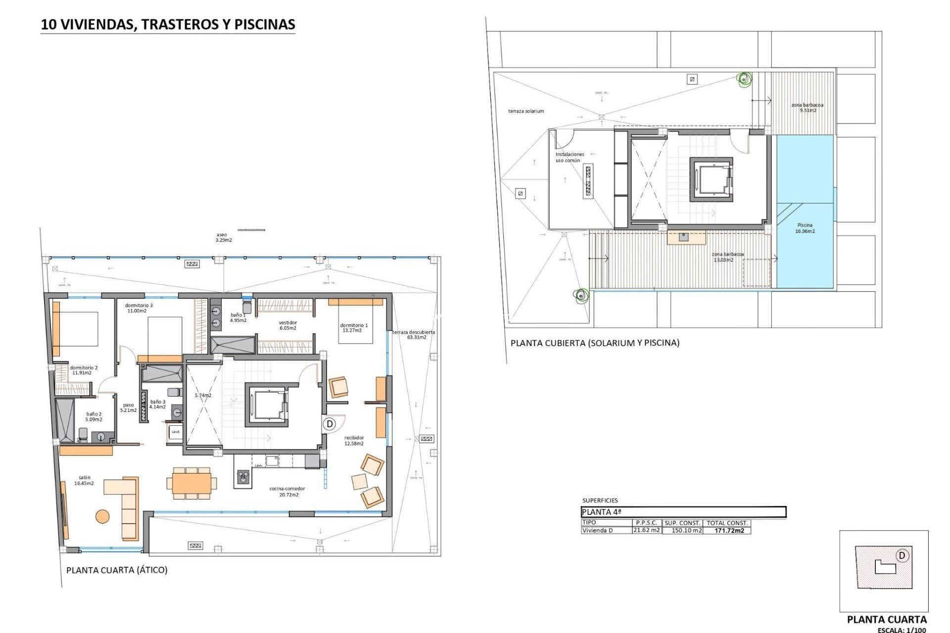 Nouvelle construction - Penthouse - San Pedro del Pinatar - Lo Pagan
