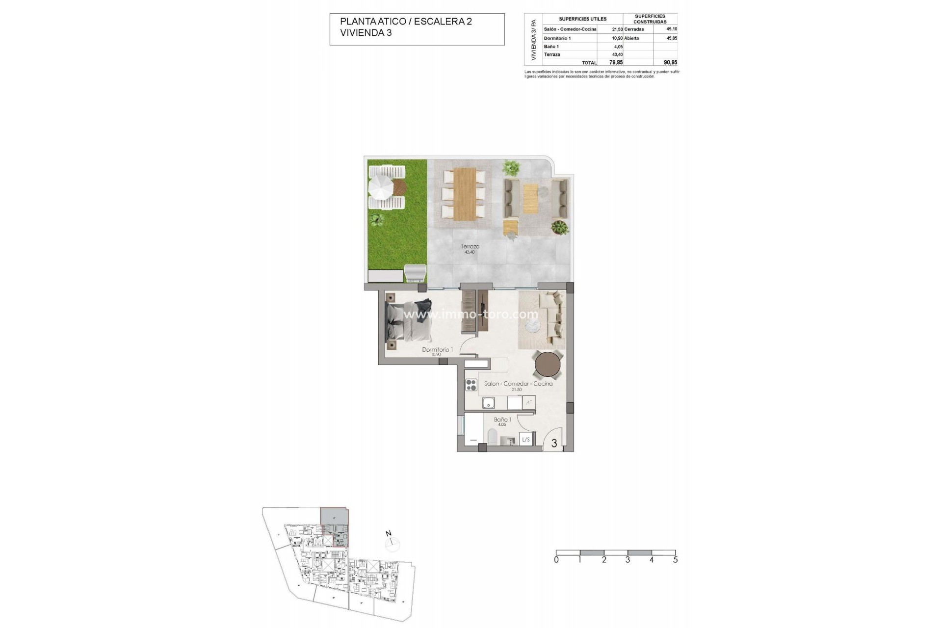 Nouvelle construction - Penthouse - Santa Pola - Estacion de autobuses