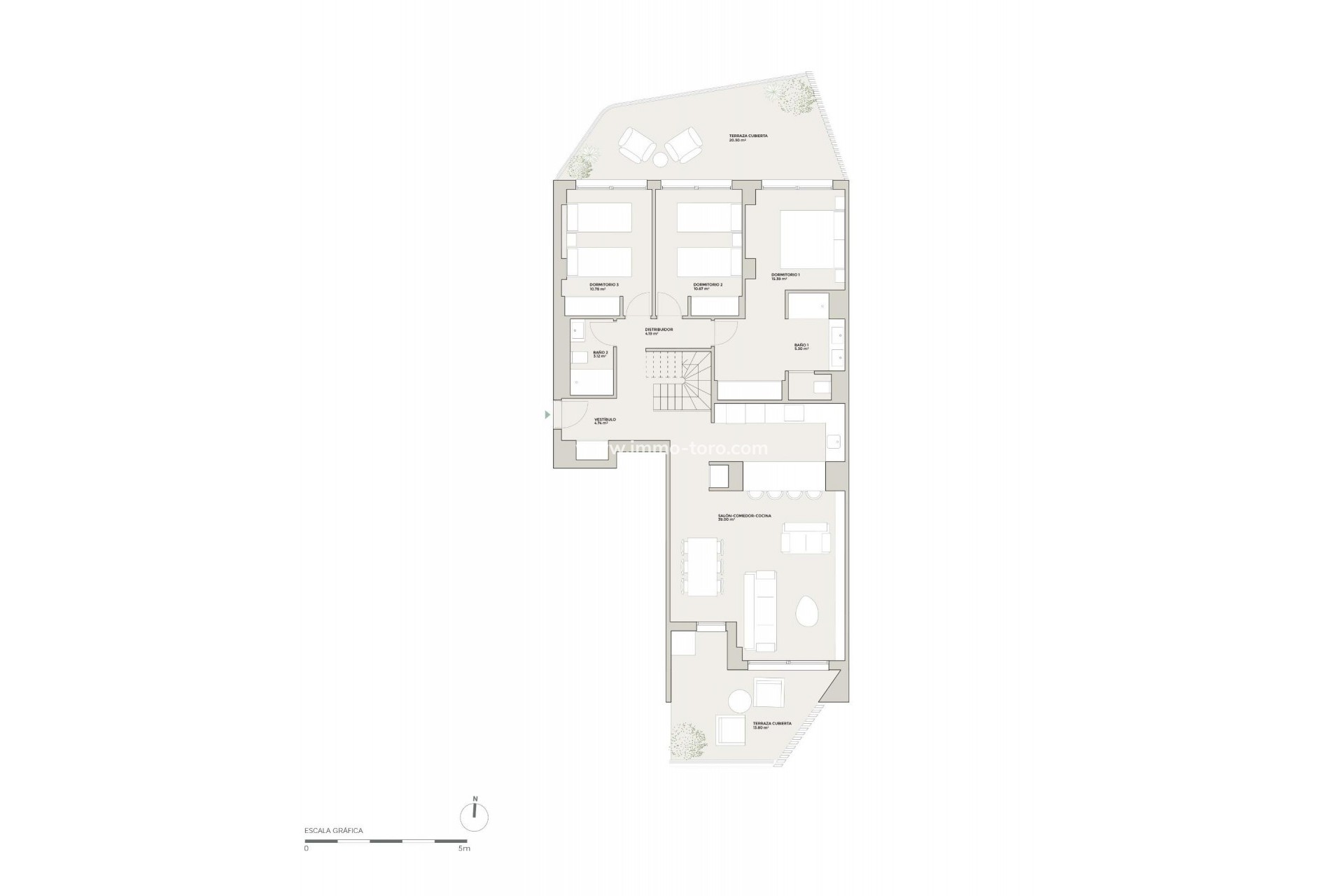 Nouvelle construction - Penthouse - Torremolinos - Playa de La Carihuela