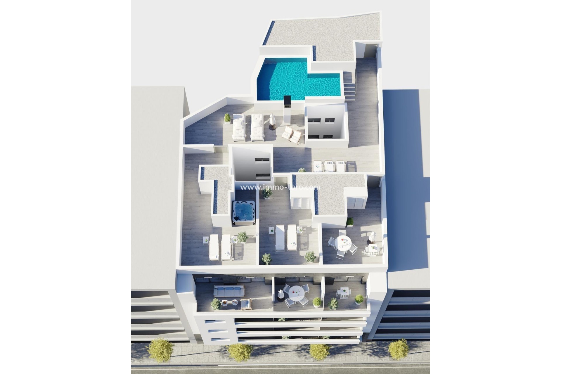 Nouvelle construction - Penthouse - Torrevieja - Centro