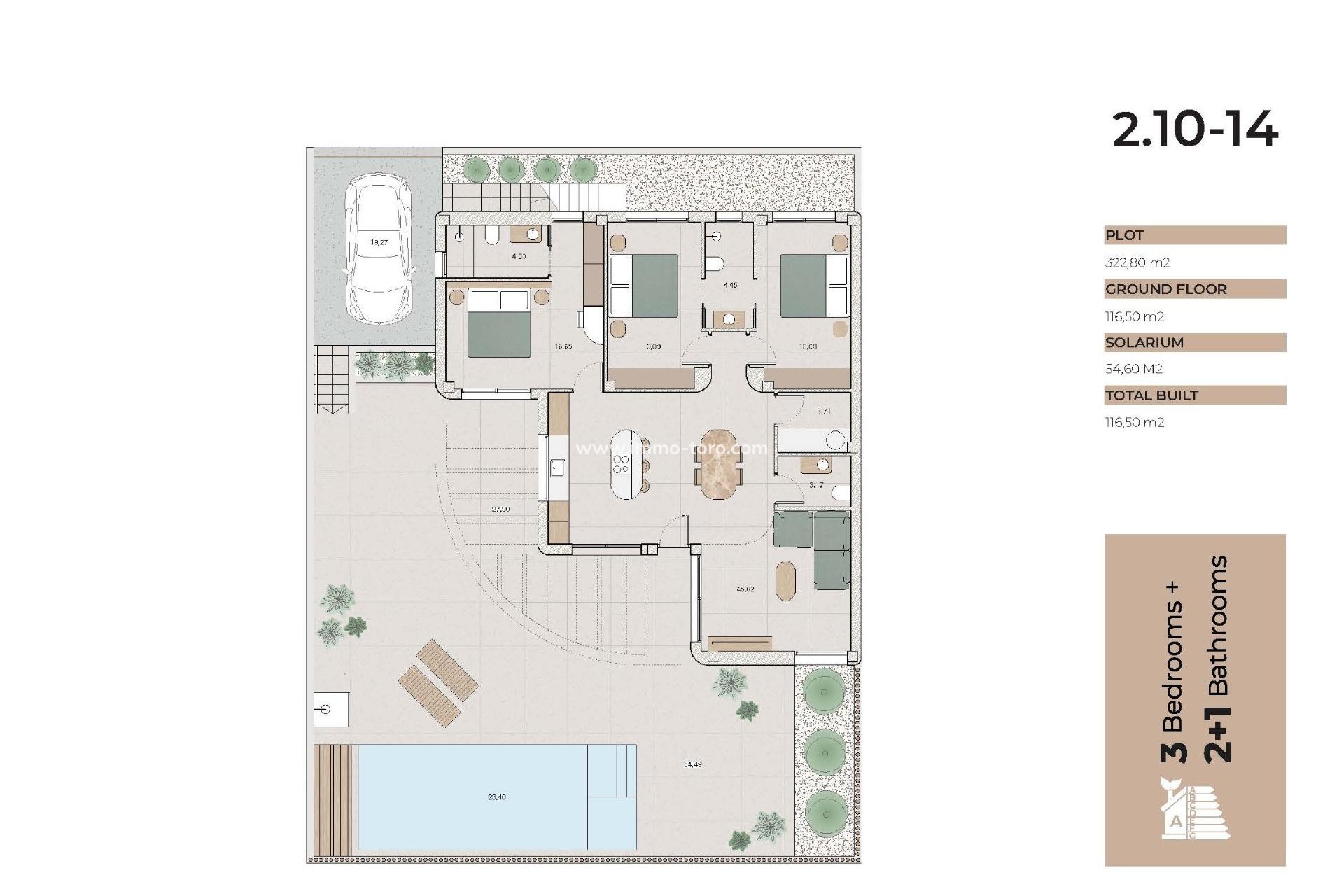 Nouvelle construction - Villa - Algorfa - La Finca Golf