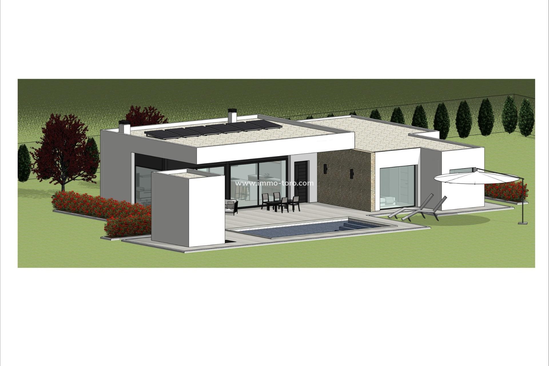 Nouvelle construction - Villa - Aspe - Poligono 19