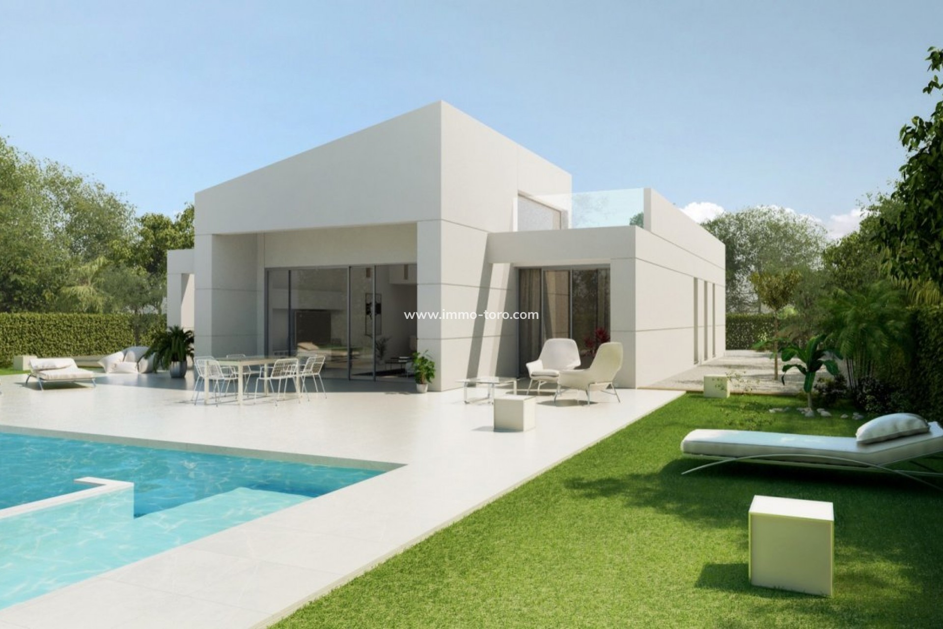 Nouvelle construction - Villa - BAÑOS Y MENDIGO - Altaona golf and country village