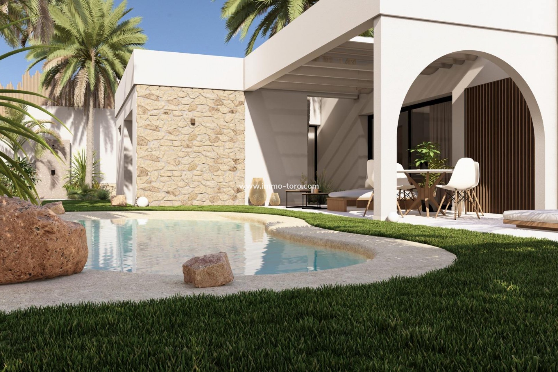 Nouvelle construction - Villa - BAÑOS Y MENDIGO - Altaona golf and country village