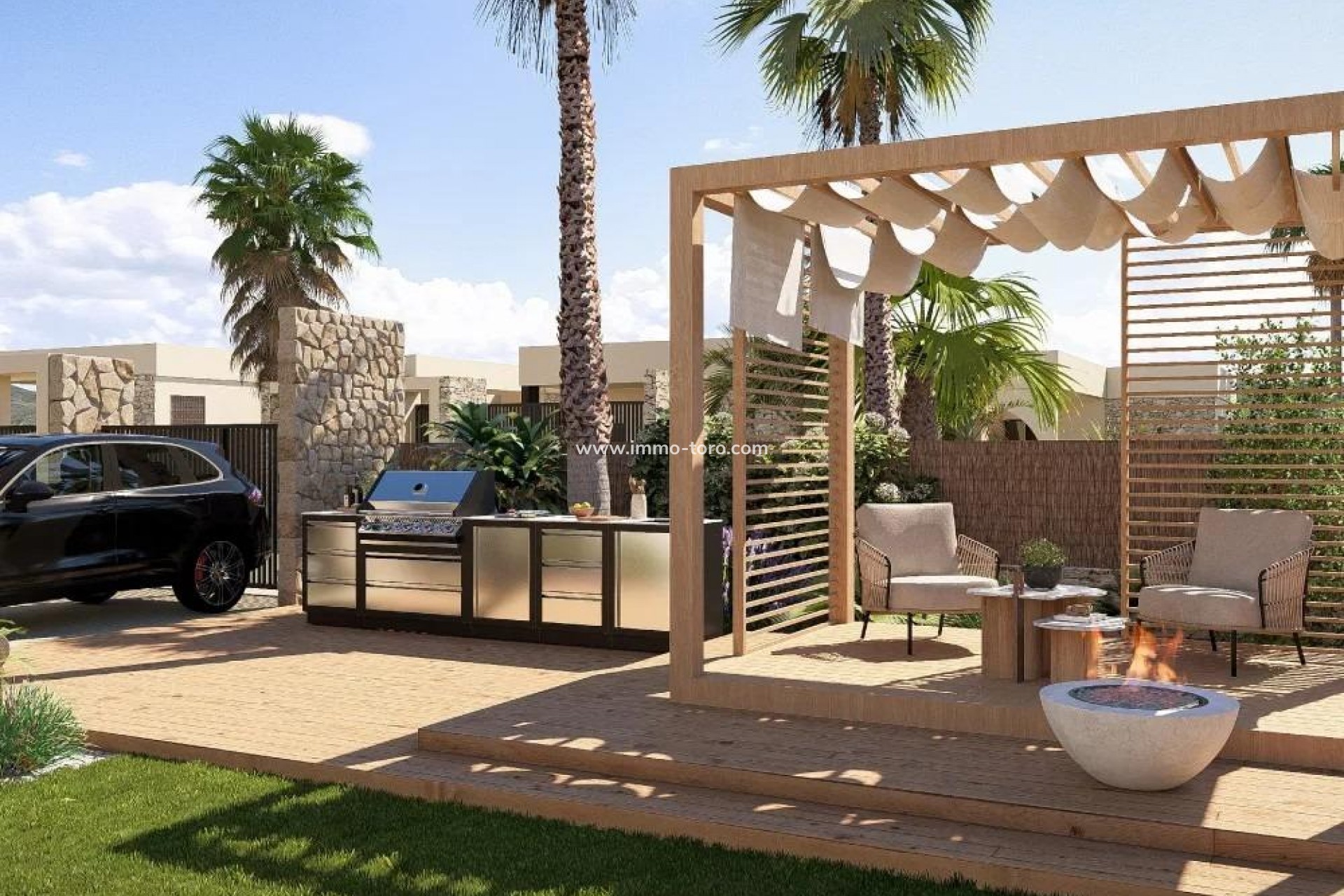 Nouvelle construction - Villa - BAÑOS Y MENDIGO - Altaona Golf