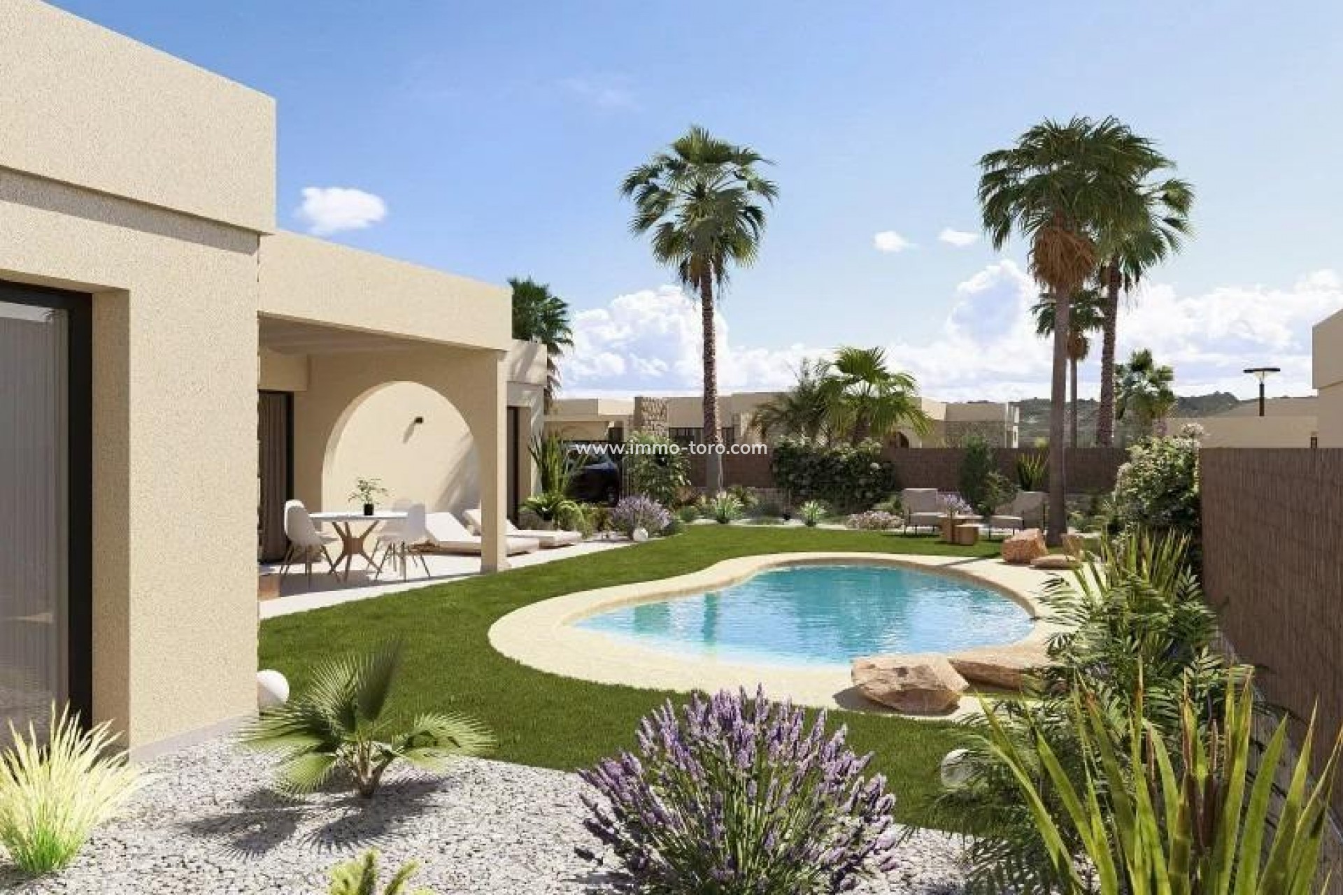Nouvelle construction - Villa - BAÑOS Y MENDIGO - Altaona Golf