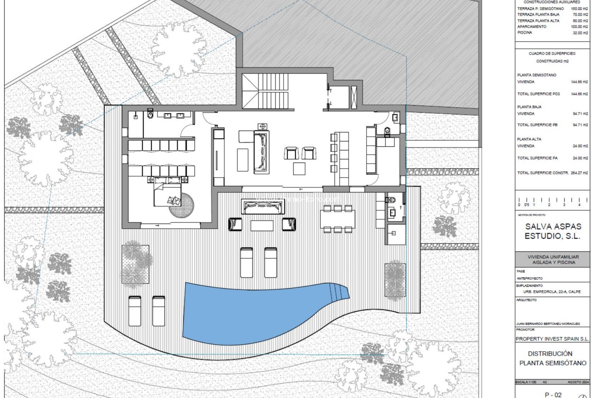 Nouvelle construction - Villa - Calpe - Empedrola