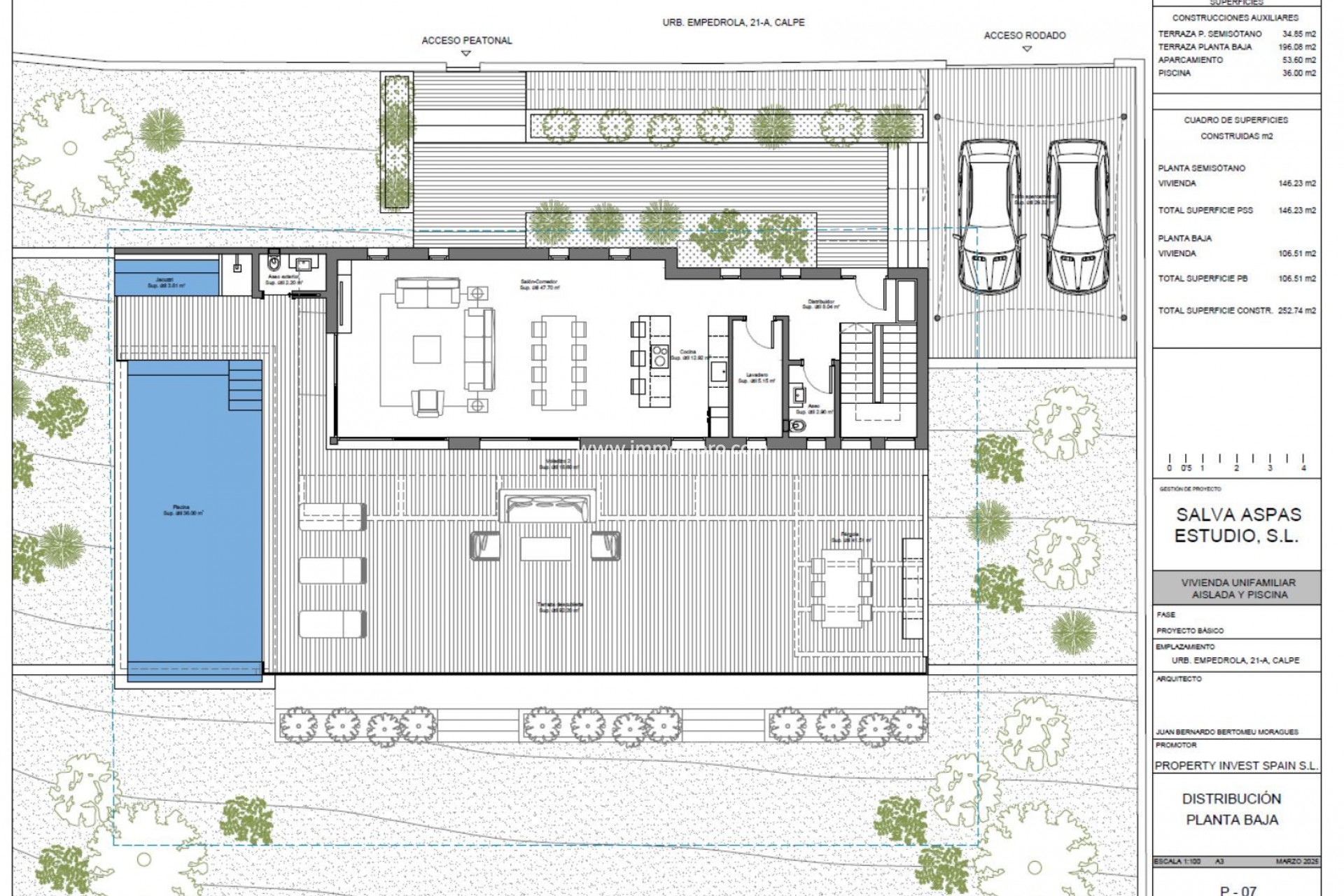 Nouvelle construction - Villa - Calpe - Empedrola