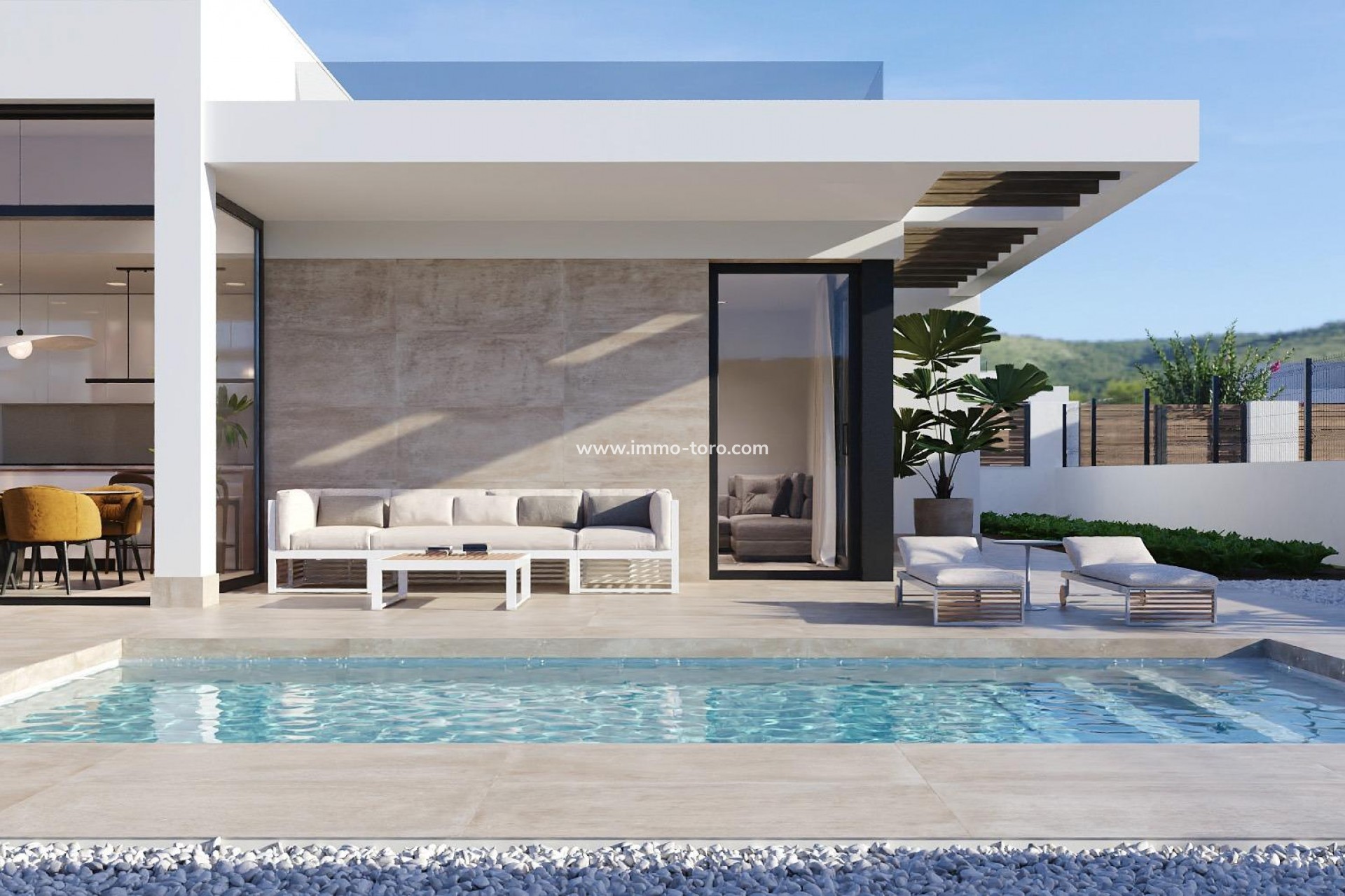 Nouvelle construction - Villa - Fuente Álamo - Hacienda Del Álamo Golf
