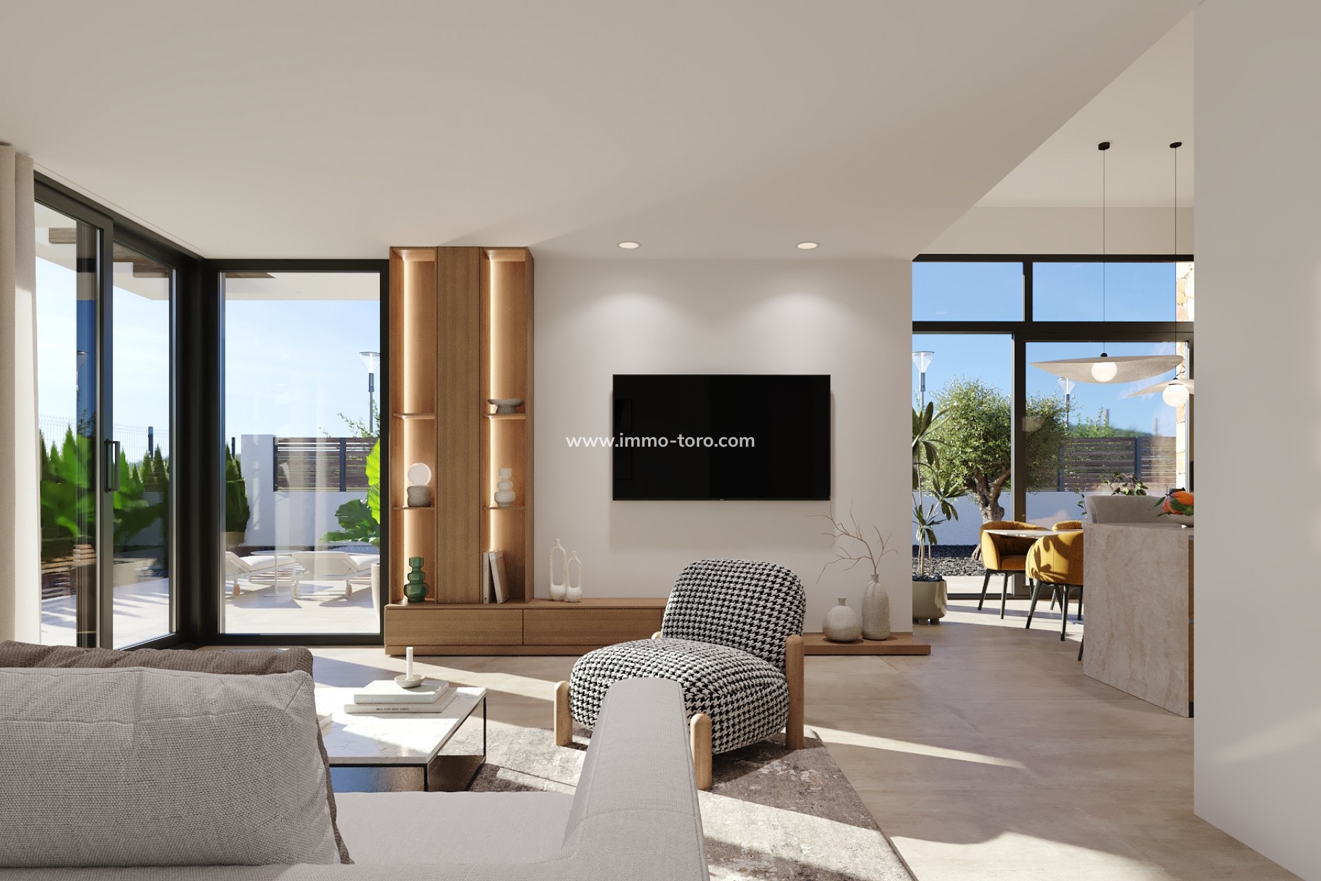 Nouvelle construction - Villa - Fuente Álamo - Hacienda Del Álamo Golf