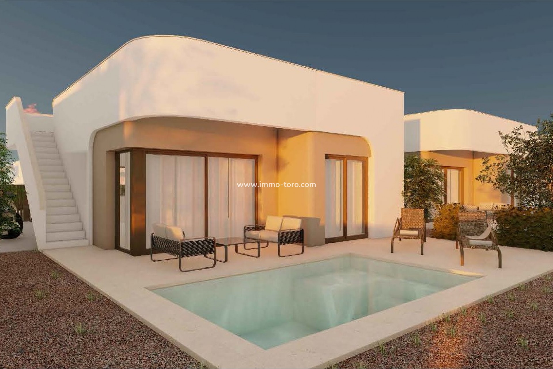 Nouvelle construction - Villa - Fuente Álamo - Hacienda Del Álamo Golf