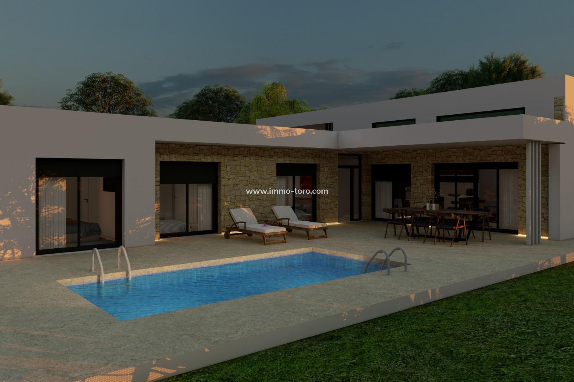 Nouvelle construction - Villa - Pinoso - Campo