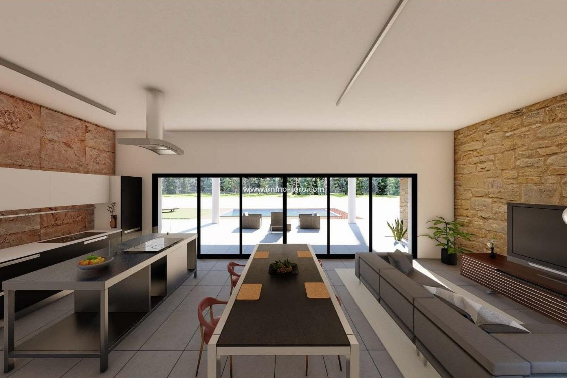 Nouvelle construction - Villa - Pinoso - Campo