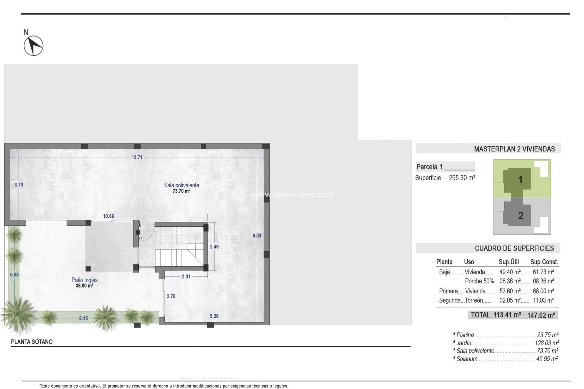 Nouvelle construction - Villa - Torre Pacheco - Santa Rosalia Lake And Life Resort