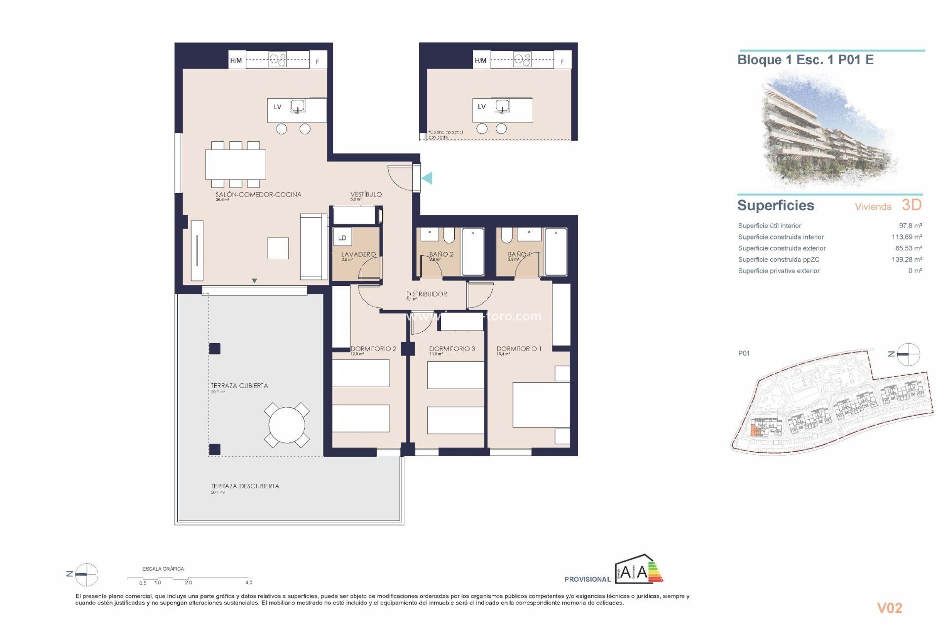Nueva construcción  - Apartamento - Denia - Playa de La Almadraba