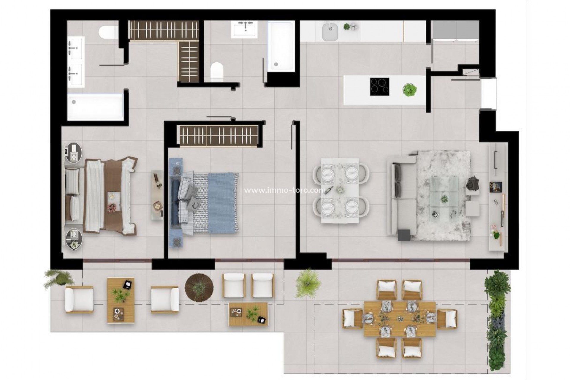 Nueva construcción  - Apartamento - Istán - Urbaniz. Cerros del Lago