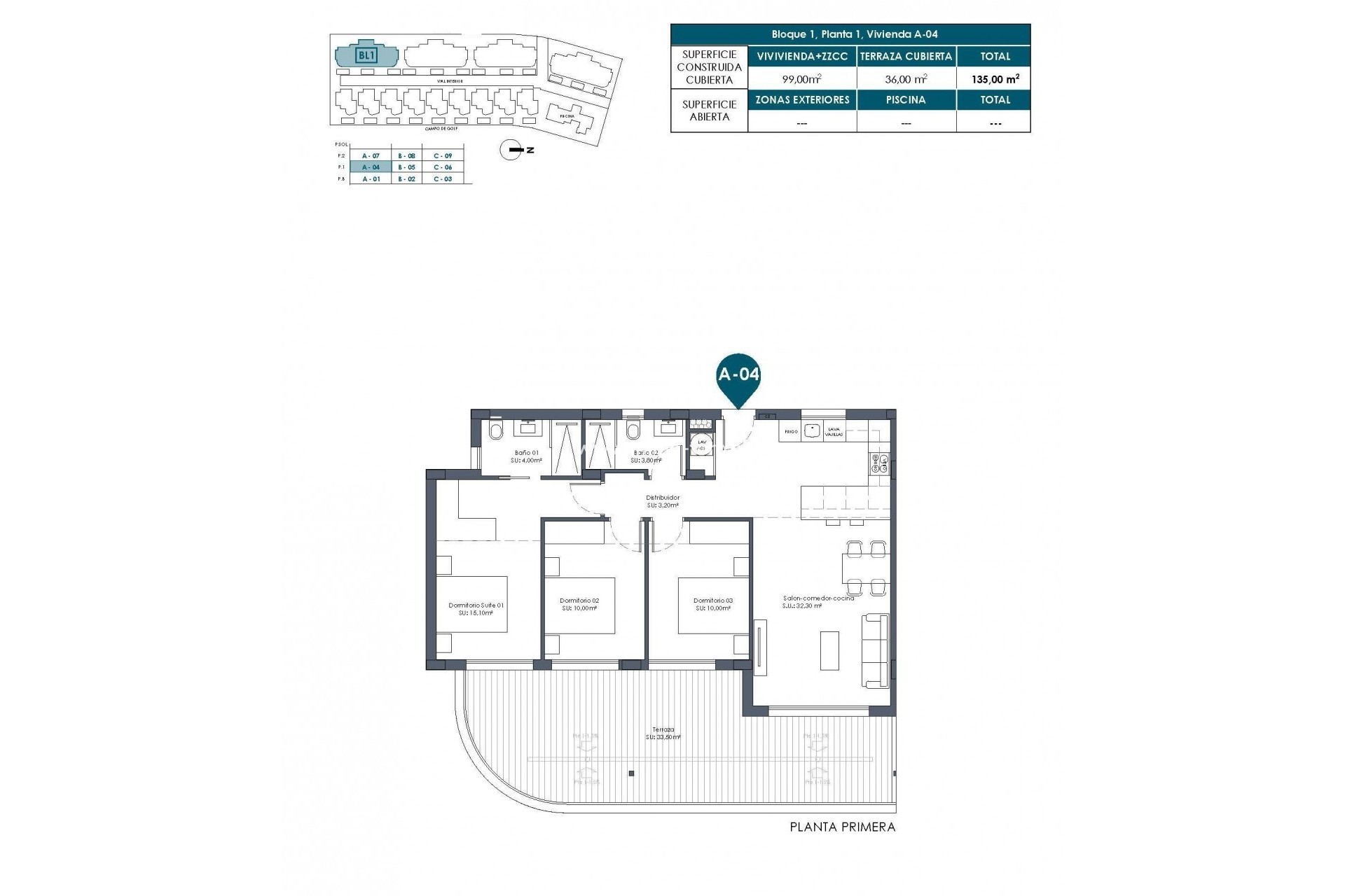 Nueva construcción  - Apartamento - Los Alcázares - Serena Golf