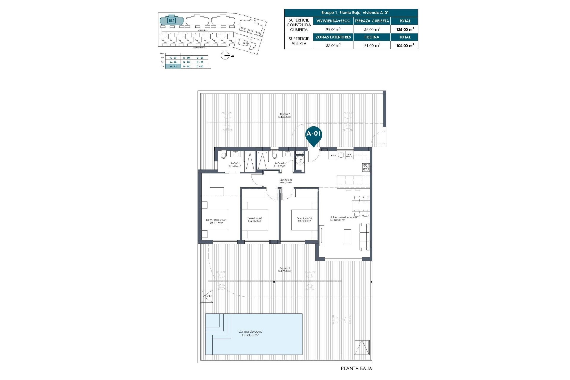 Nueva construcción  - Apartamento - Los Alcázares - Serena Golf