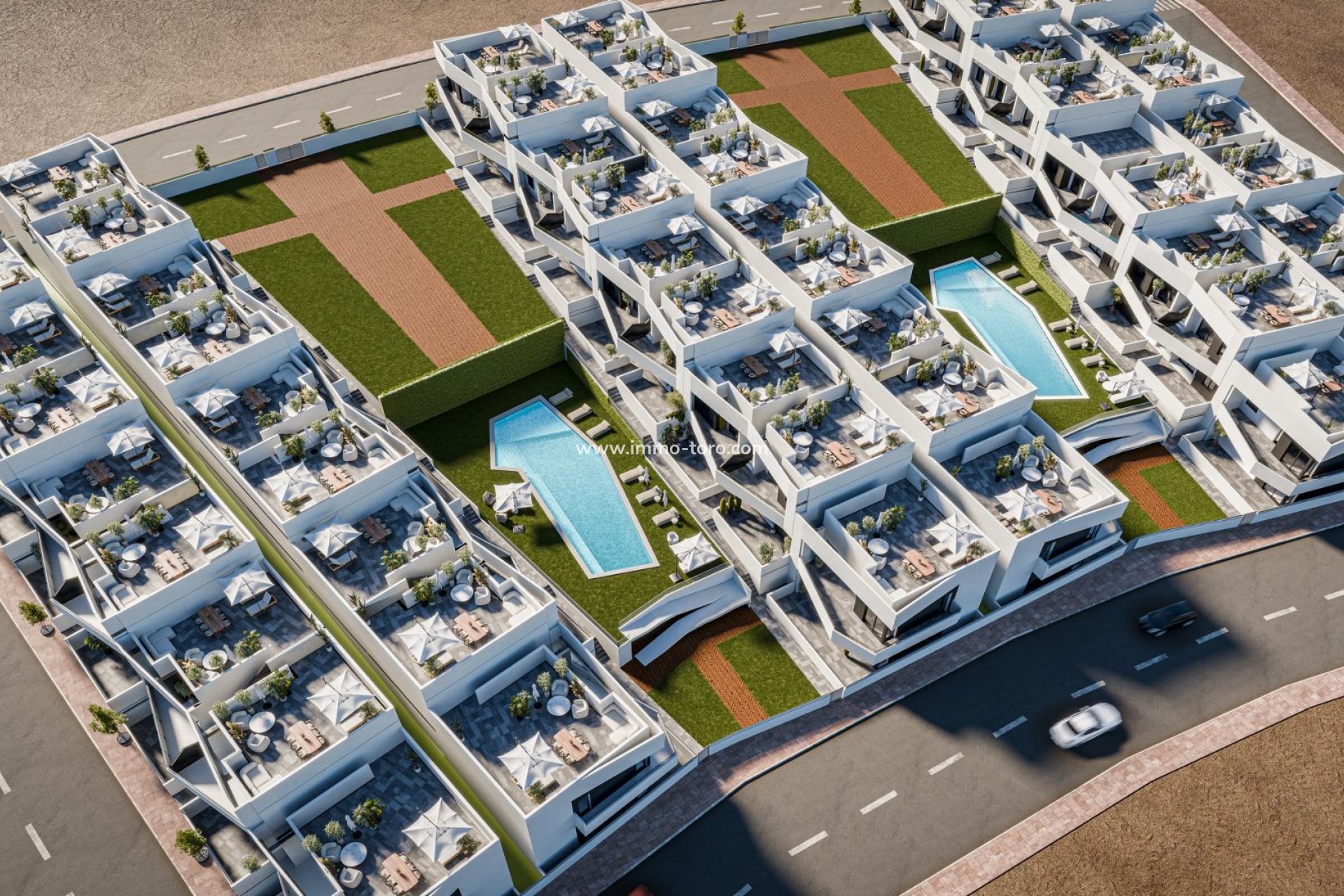 Nueva construcción  - Apartamento - San Miguel de Salinas - Pueblo