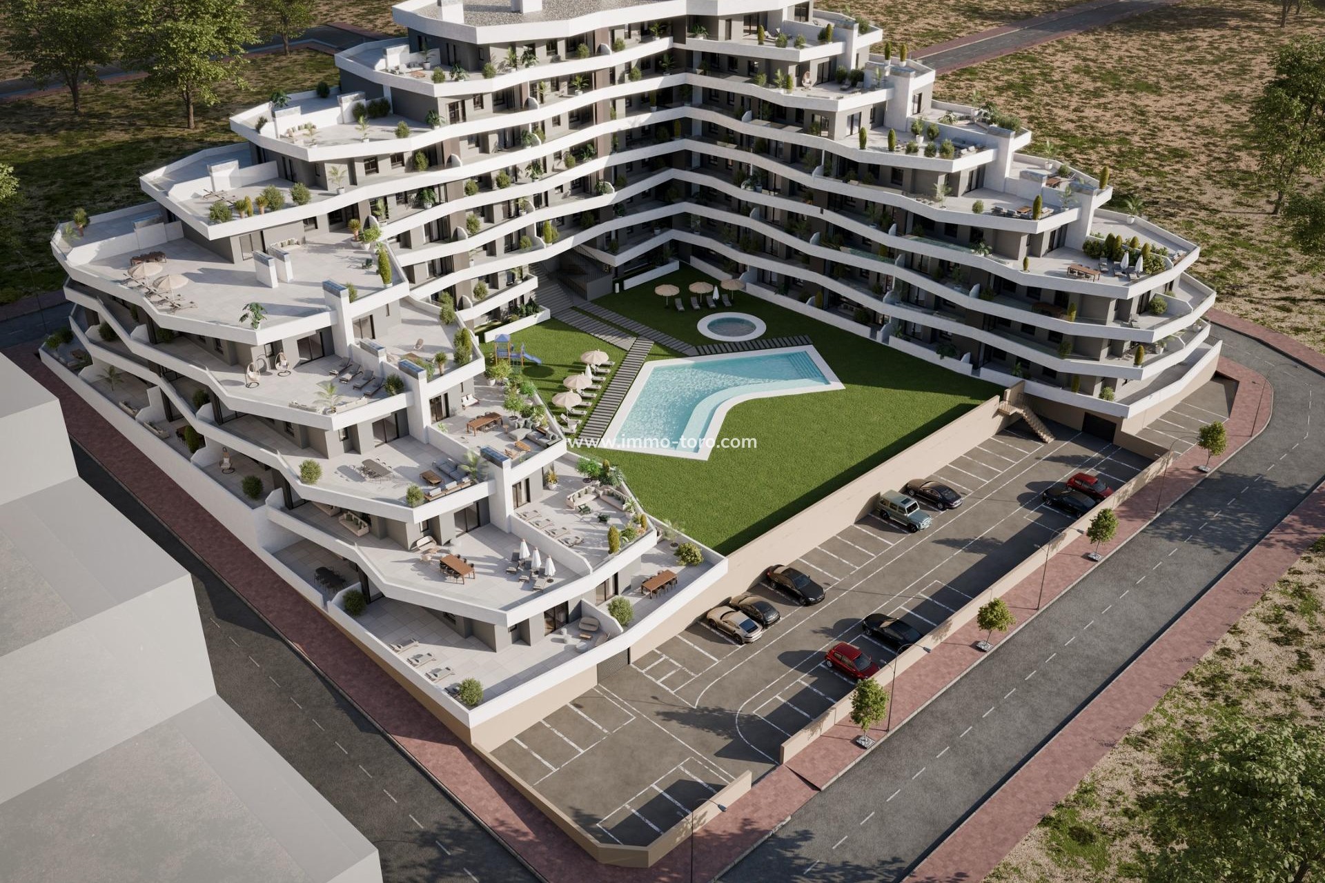 Nueva construcción  - Apartamento - San Miguel de Salinas - Pueblo