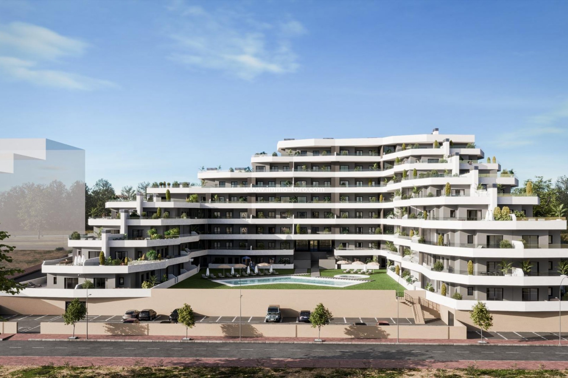 Nueva construcción  - Apartamento - San Miguel de Salinas - Pueblo
