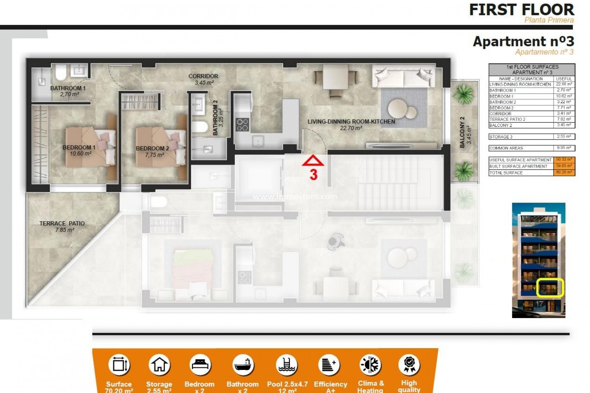 Nueva construcción  - Apartamento - Torrevieja - Playa del Acequión