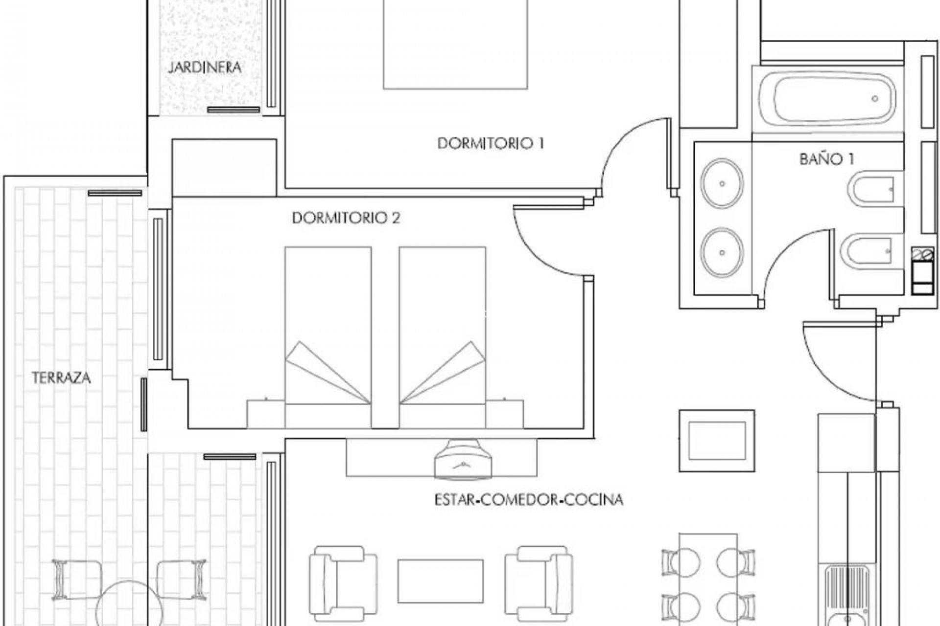 Nueva construcción  - Apartamento - Vera - Puerto del Rey