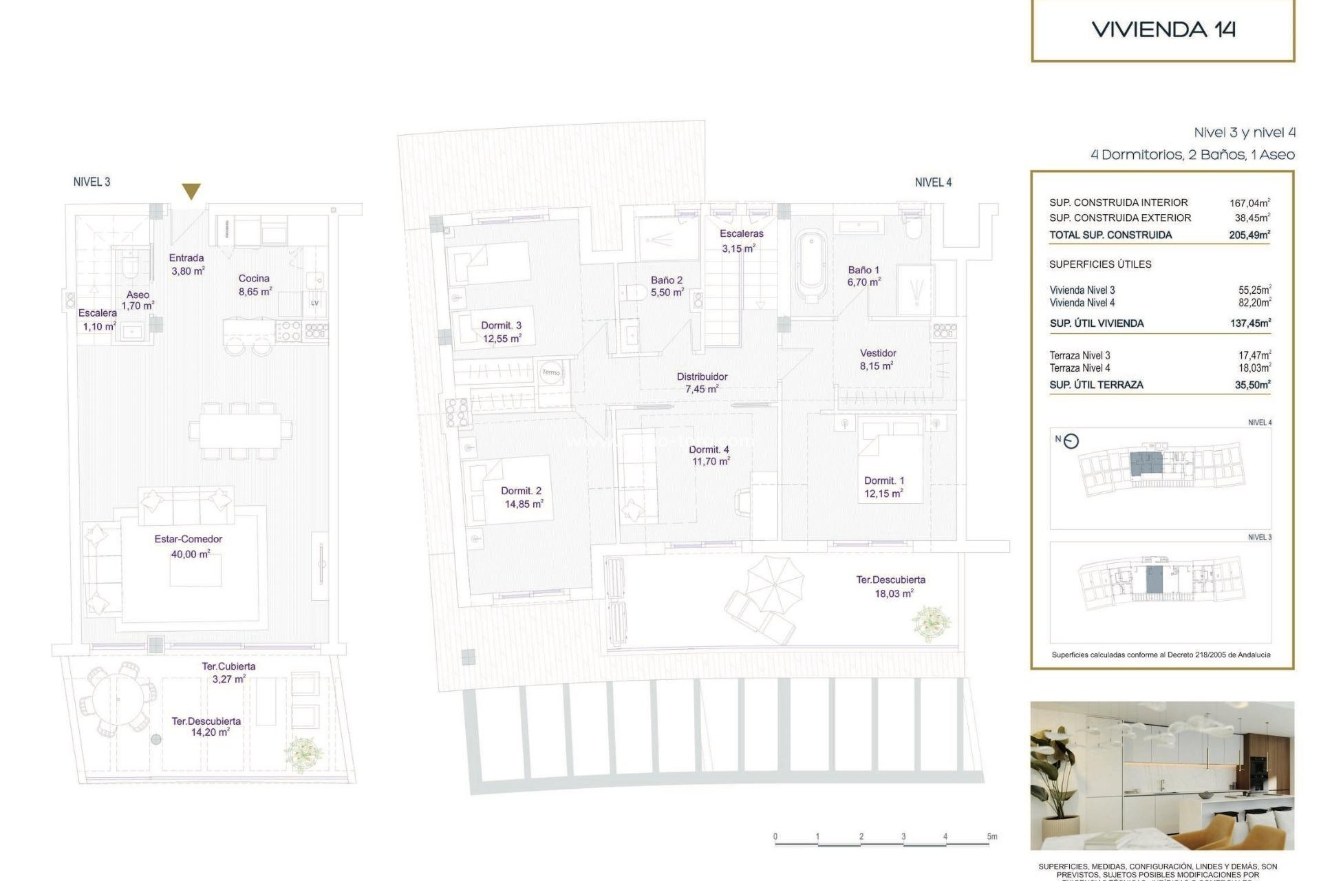 Nueva construcción  - Ático - Benalmádena - Torrequebrada