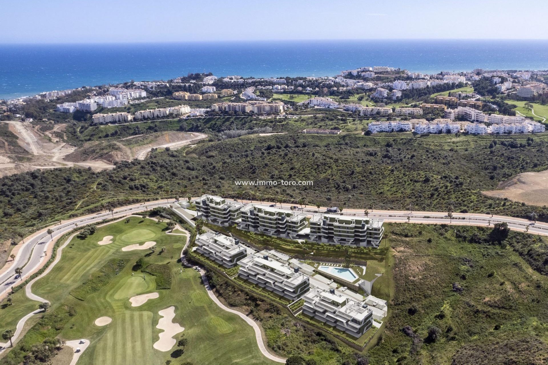 Nueva construcción  - Ático - Mijas - Calanova Golf