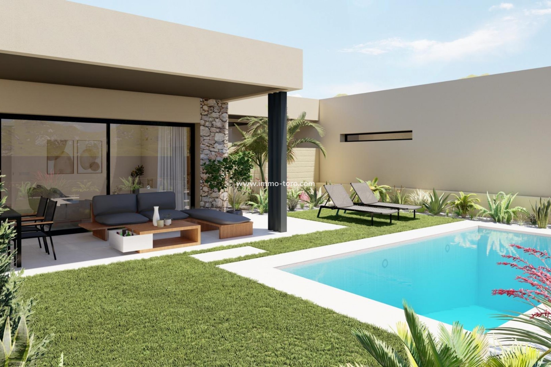 Nueva construcción  - Villa / Chalet - BAÑOS Y MENDIGO - Altaona Golf