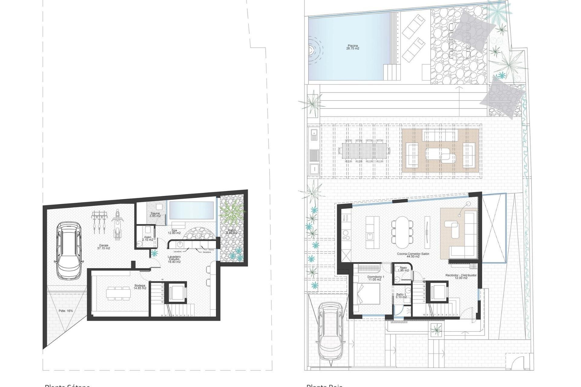 Nueva construcción  - Villa / Chalet - Cabo de Palos - Cala Flores