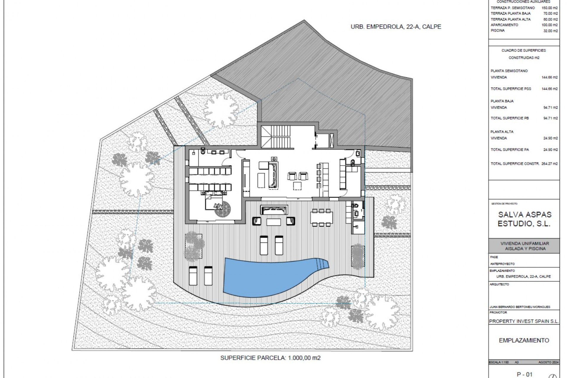 Nueva construcción  - Villa / Chalet - Calpe - Empedrola