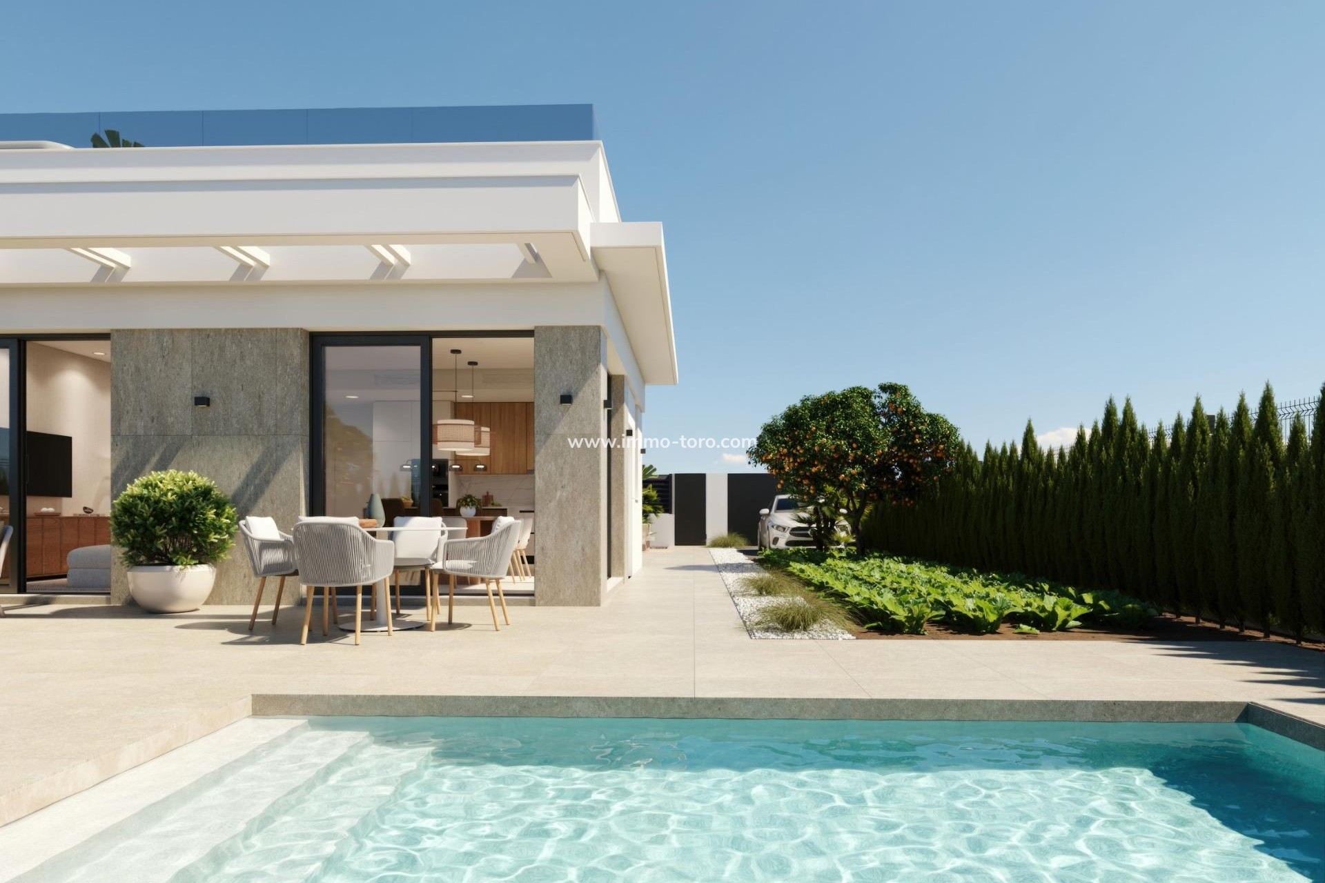 Nueva construcción  - Villa / Chalet - Fuente Álamo - Hacienda Del Álamo Golf