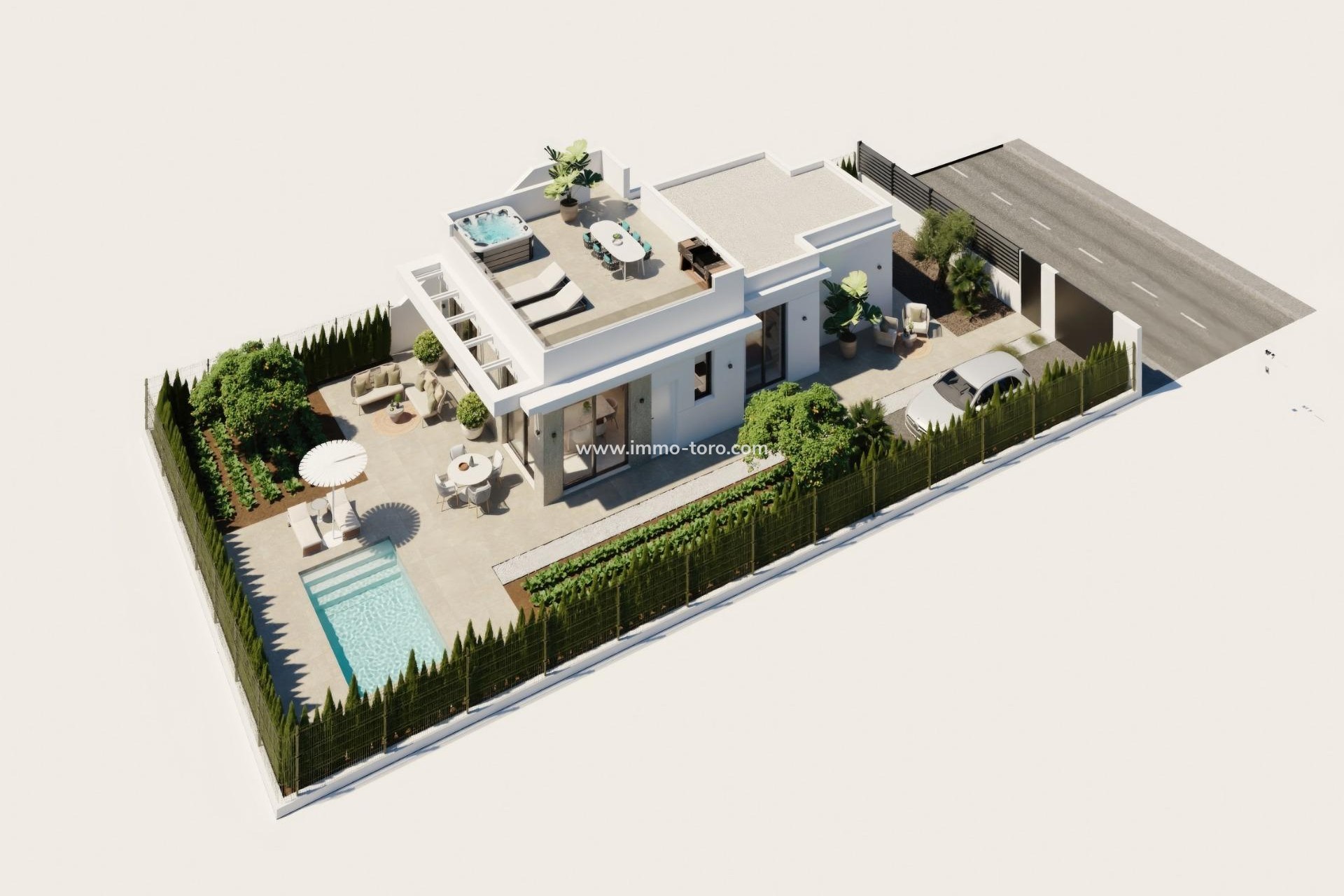 Nueva construcción  - Villa / Chalet - Fuente Álamo - Hacienda Del Álamo Golf